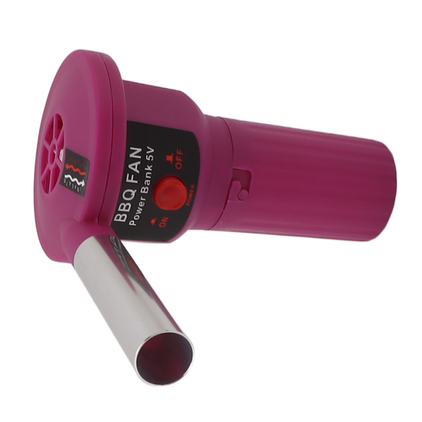 5V Portable Handheld Electric BBQ Cooking Fan Blower with USB Cable for view 9