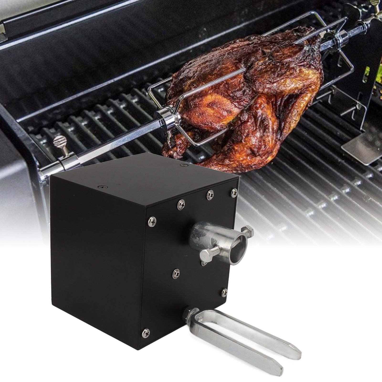 High Torsion Aluminum Grill Motor 70KG Load Dual Purpose Grill Motor With 1.5m view 11