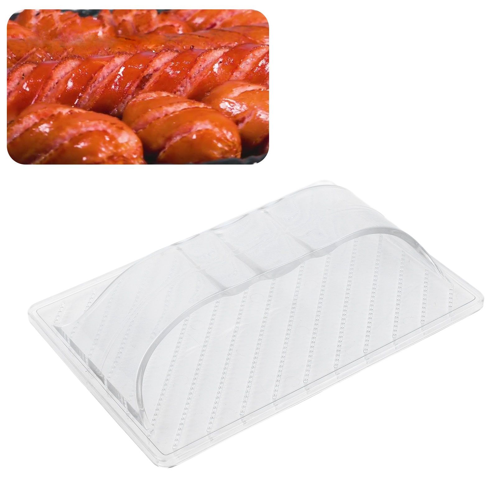 Hot Dog Slicing Tool Easy To Clean Plastic Sausage Cutter for BBQ Outdoor view 11