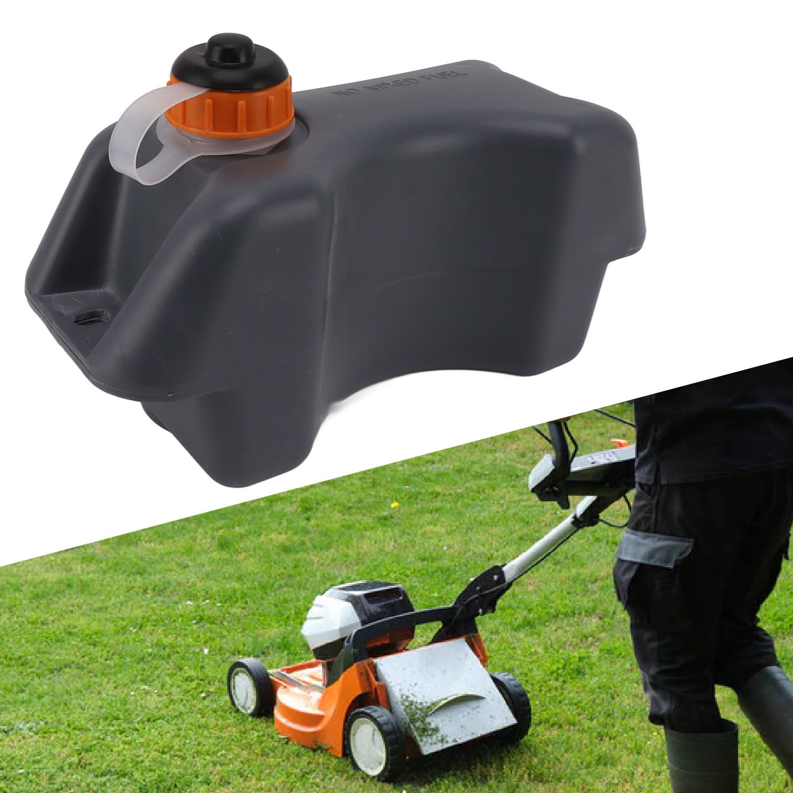 Lawn Mower Fuel Tank Plastic High Hardness Easy To Use Lawnmower Engine Fuel view 11