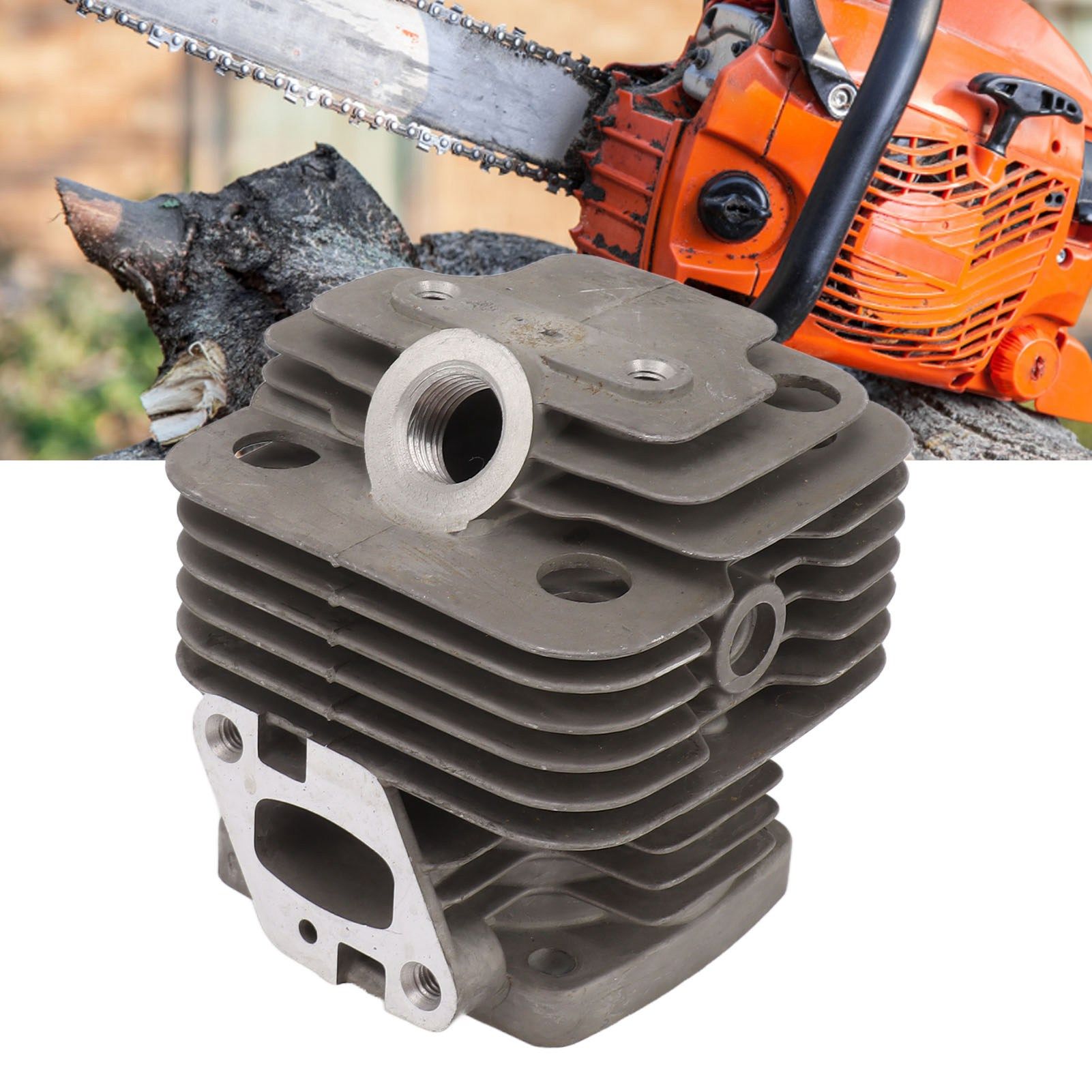 Cylinder Piston Assembly Kit Aluminum Alloy 38mm Electric Chainsaw Cylinder view 11