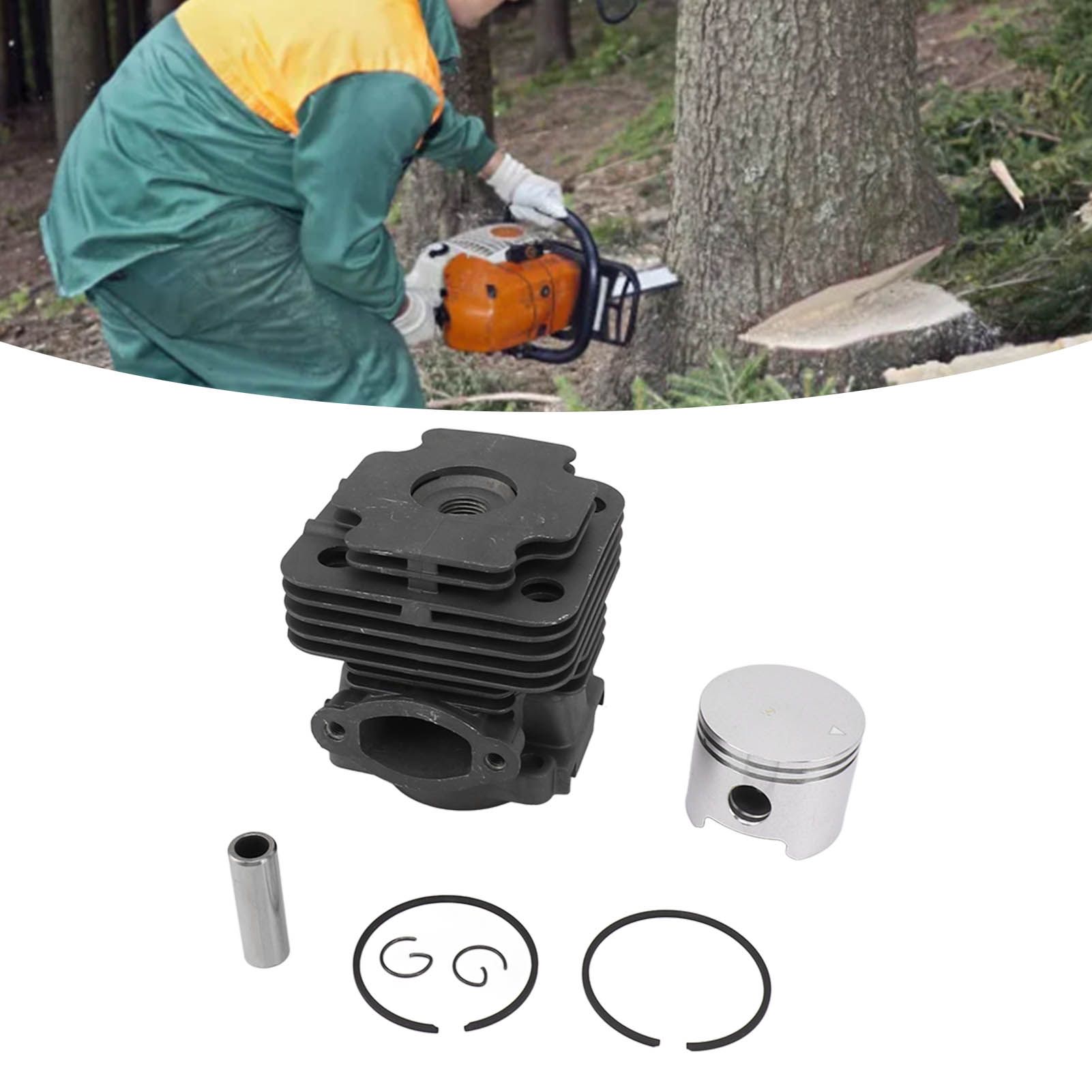 Cylinder Piston Kit 45mm Aluminum Simple Operation High Hardness Cylinder view 11
