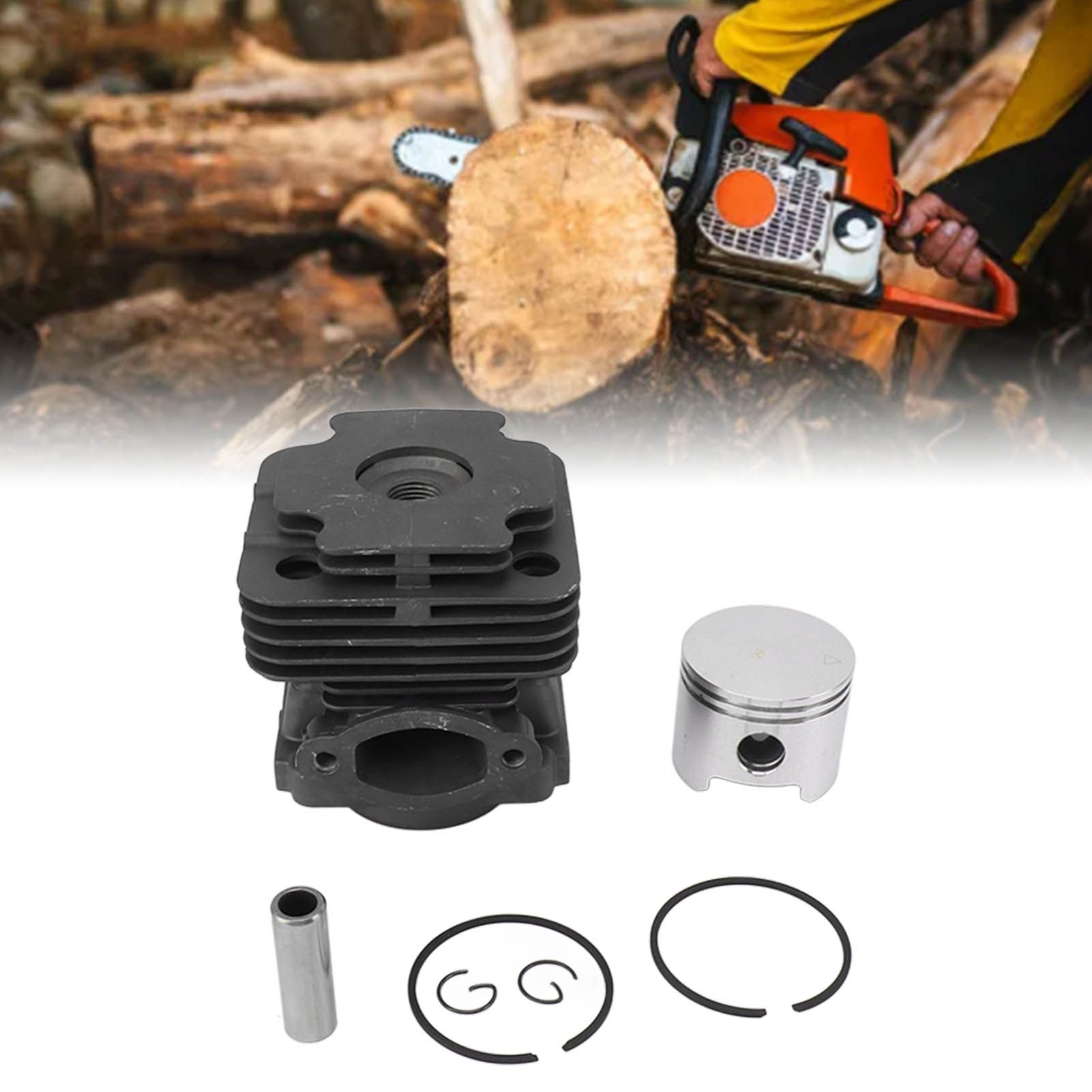 Cylinder Piston Kit 45mm Aluminum Simple Operation High Hardness Cylinder view 12