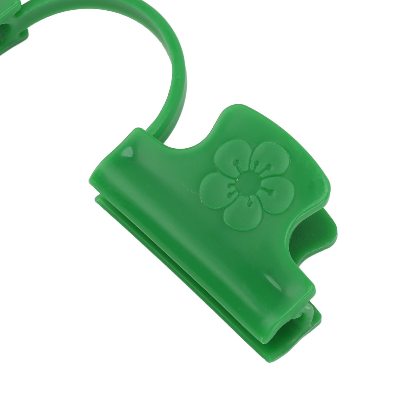50Pcs Greenhouse Clamp PE Plastic 2 Head Plant Film Clamp Soil Sheet Clip for view 14