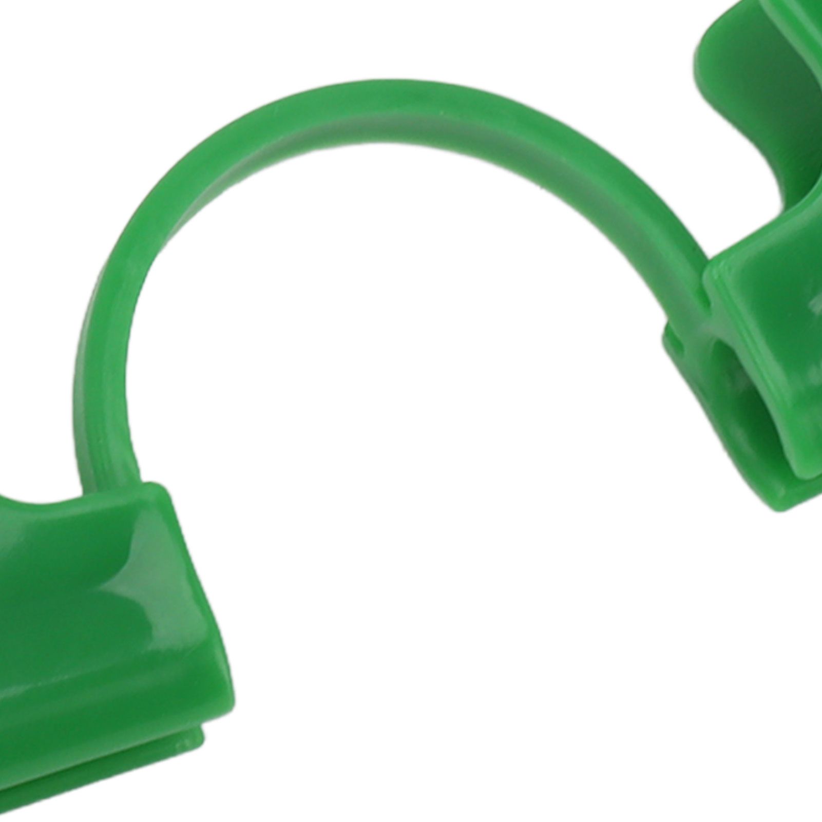50Pcs Greenhouse Clamp PE Plastic 2 Head Plant Film Clamp Soil Sheet Clip for view 15
