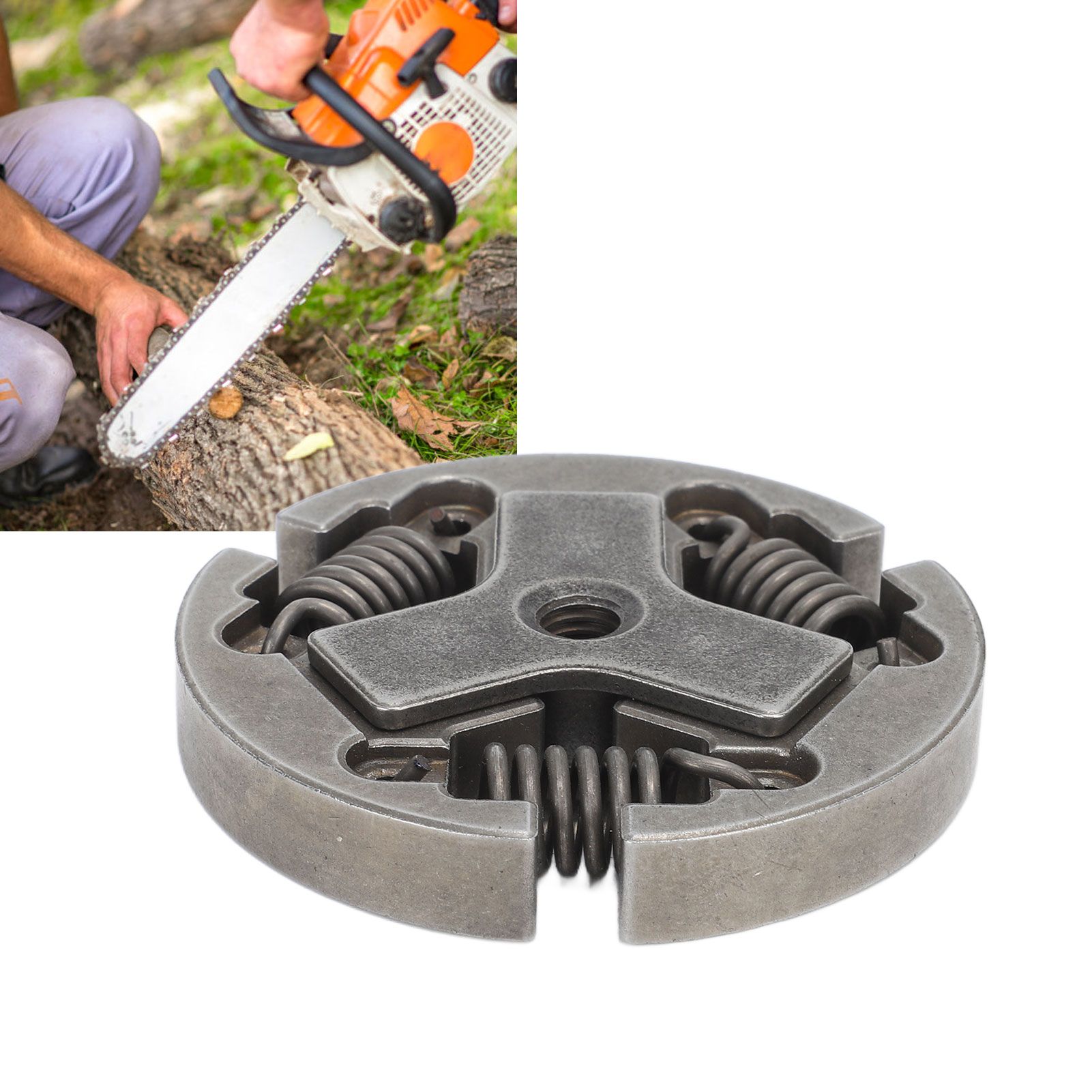 Chainsaw Clutch Iron Easy to Install Long Lasting Hard Good Performance Clutch view 11