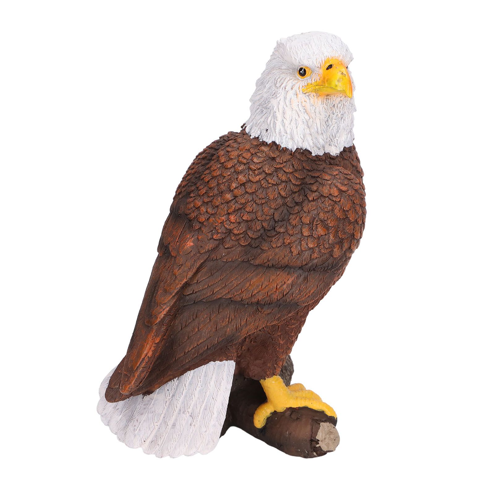 Bald Eagle Statue Head Turn Style Rich Details Stable Durable Resin Patriotic view 2