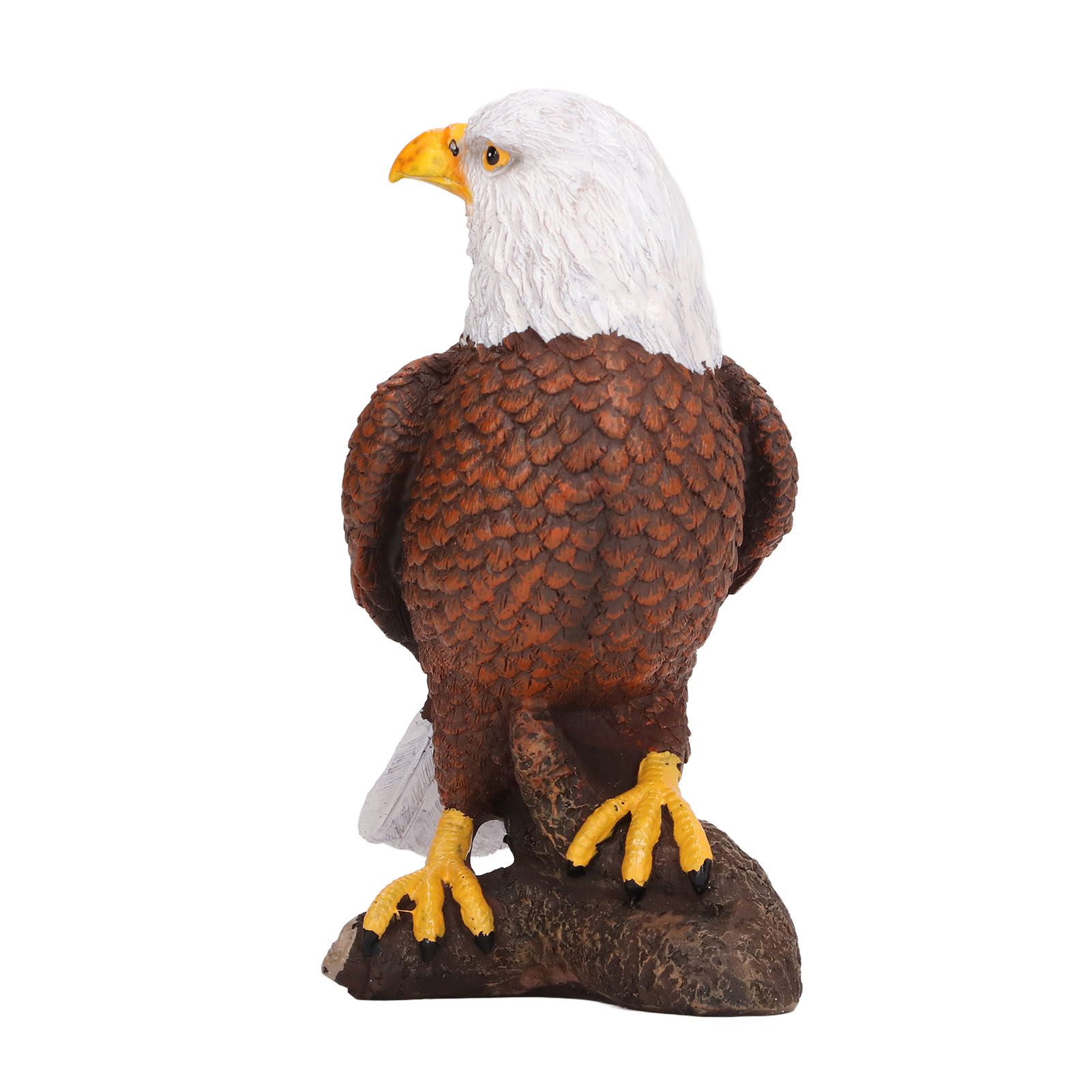 Bald Eagle Statue Head Turn Style Rich Details Stable Durable Resin Patriotic view 5