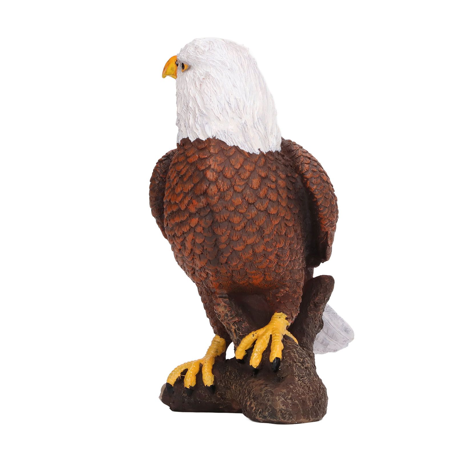 Bald Eagle Statue Head Turn Style Rich Details Stable Durable Resin Patriotic view 6