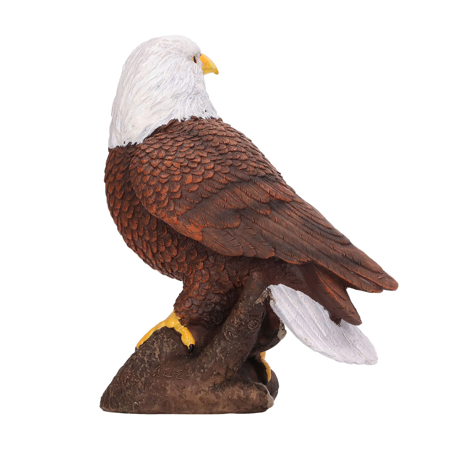 Bald Eagle Statue Head Turn Style Rich Details Stable Durable Resin Patriotic view 7