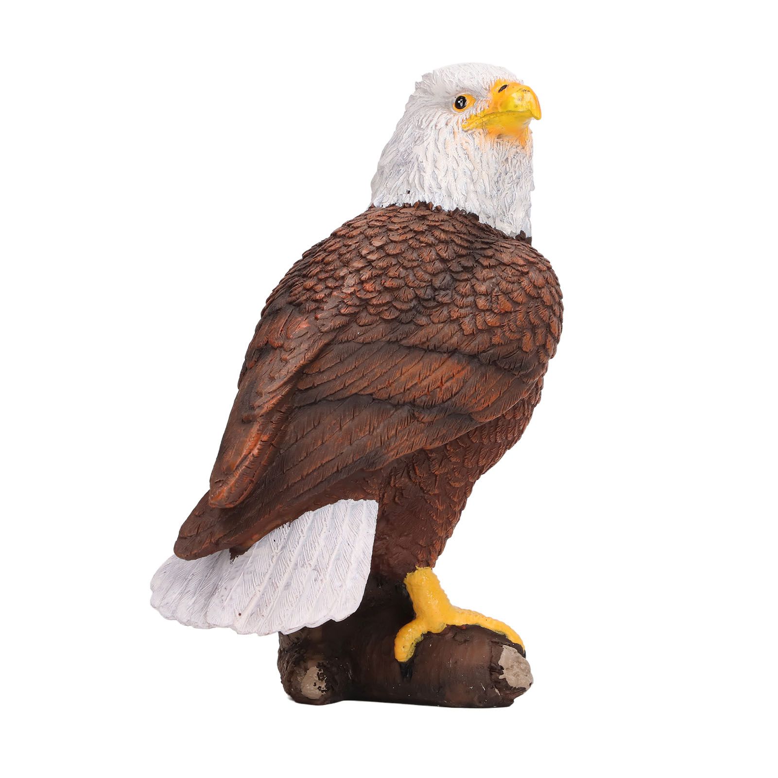 Bald Eagle Statue Head Turn Style Rich Details Stable Durable Resin Patriotic view 9