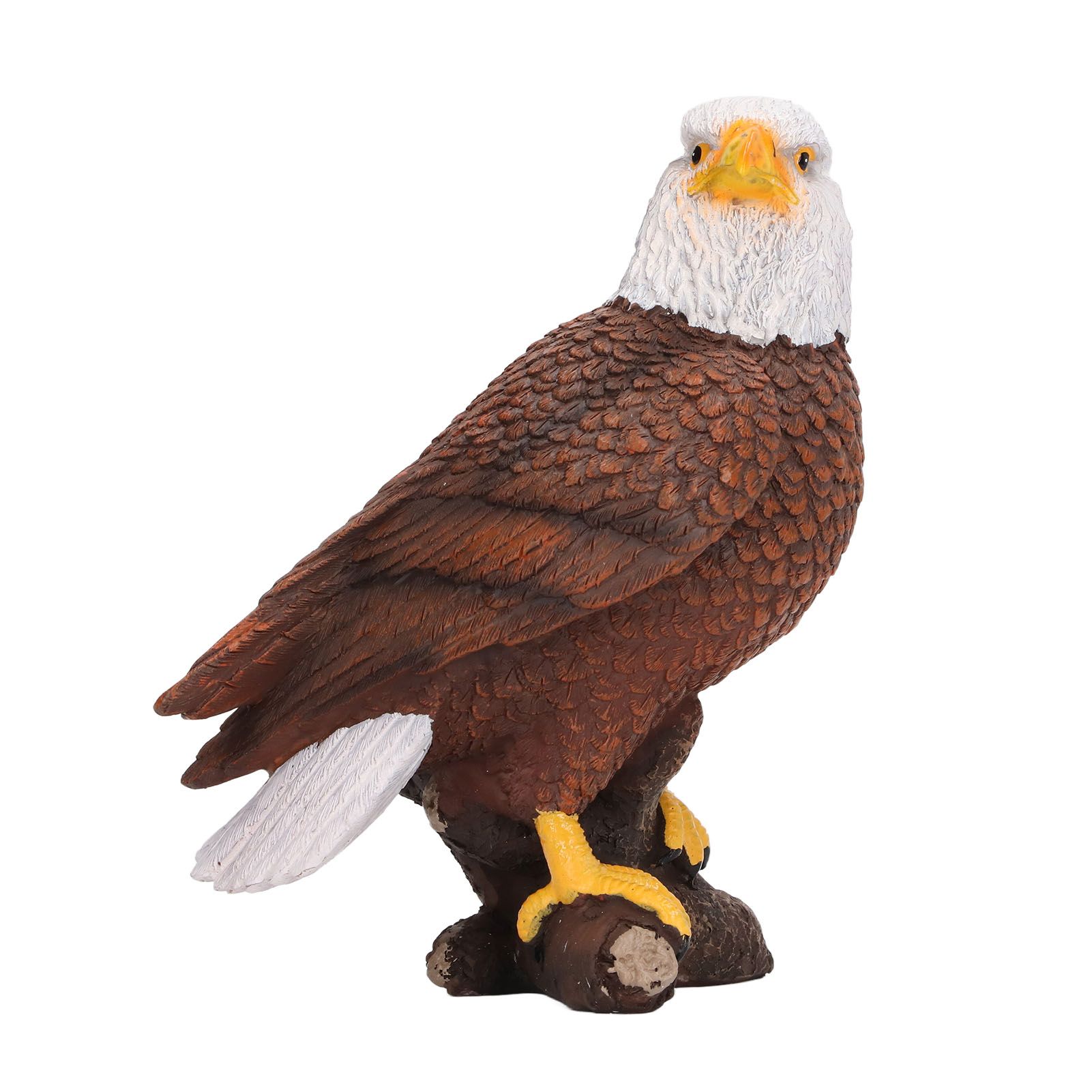 Bald Eagle Statue Head Turn Style Rich Details Stable Durable Resin Patriotic view 13