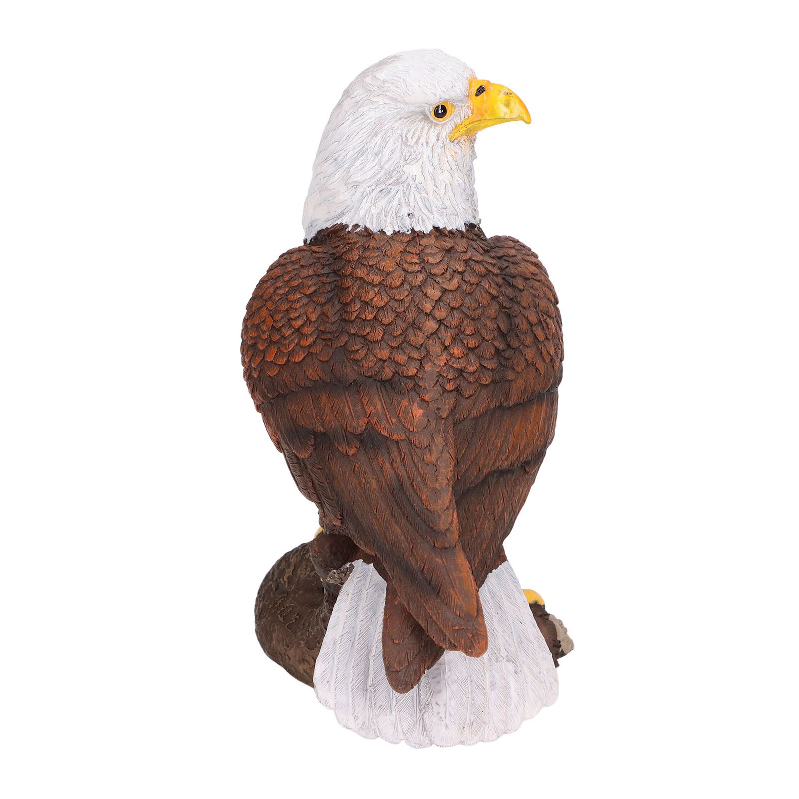 Bald Eagle Statue Head Turn Style Rich Details Stable Durable Resin Patriotic view 15