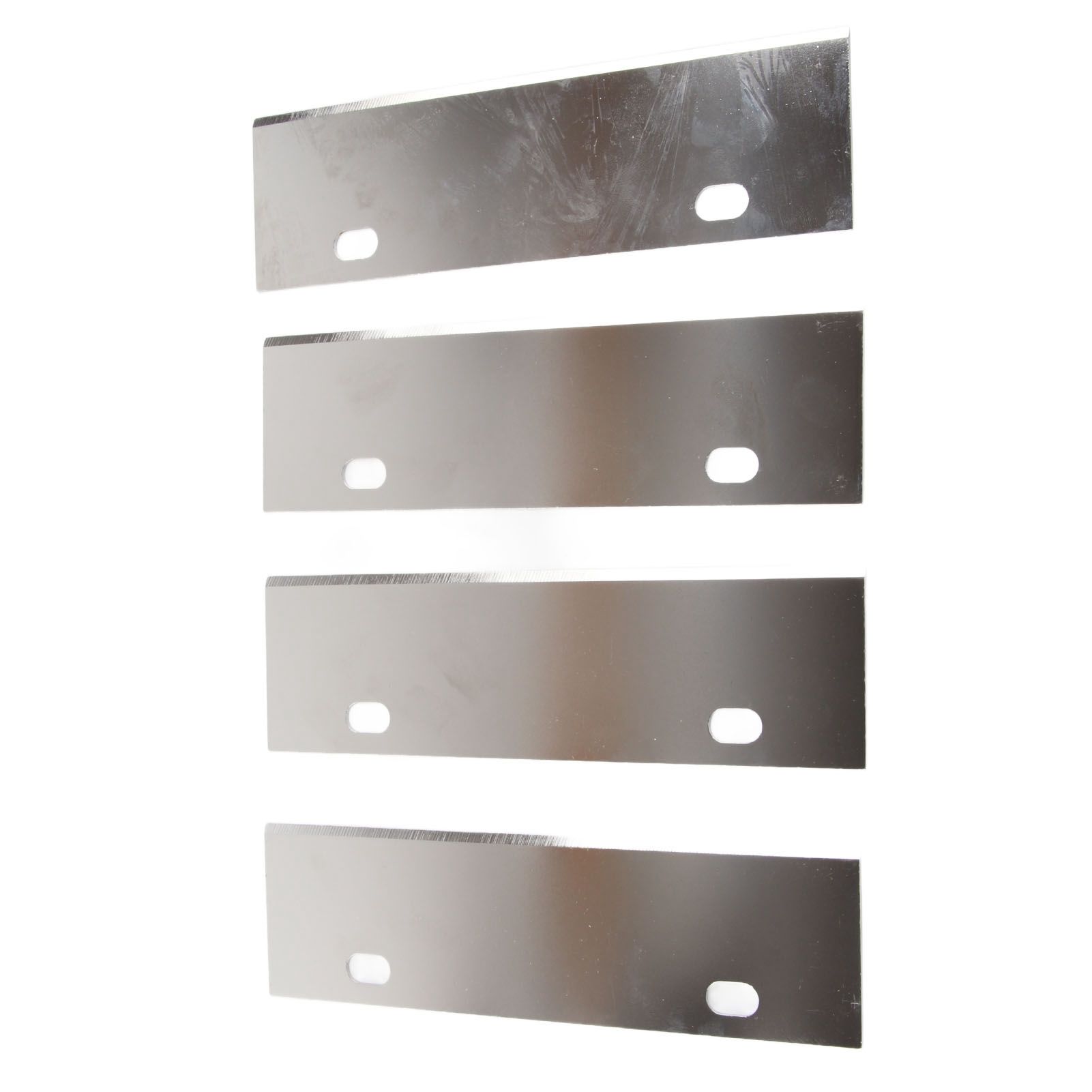 4PCS Grill Scraper Blades Stainless Steel Heavy Duty Griddle Scraper view 2