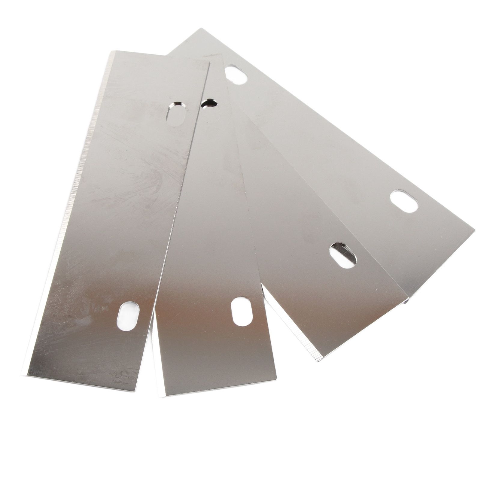 4PCS Grill Scraper Blades Stainless Steel Heavy Duty Griddle Scraper view 3