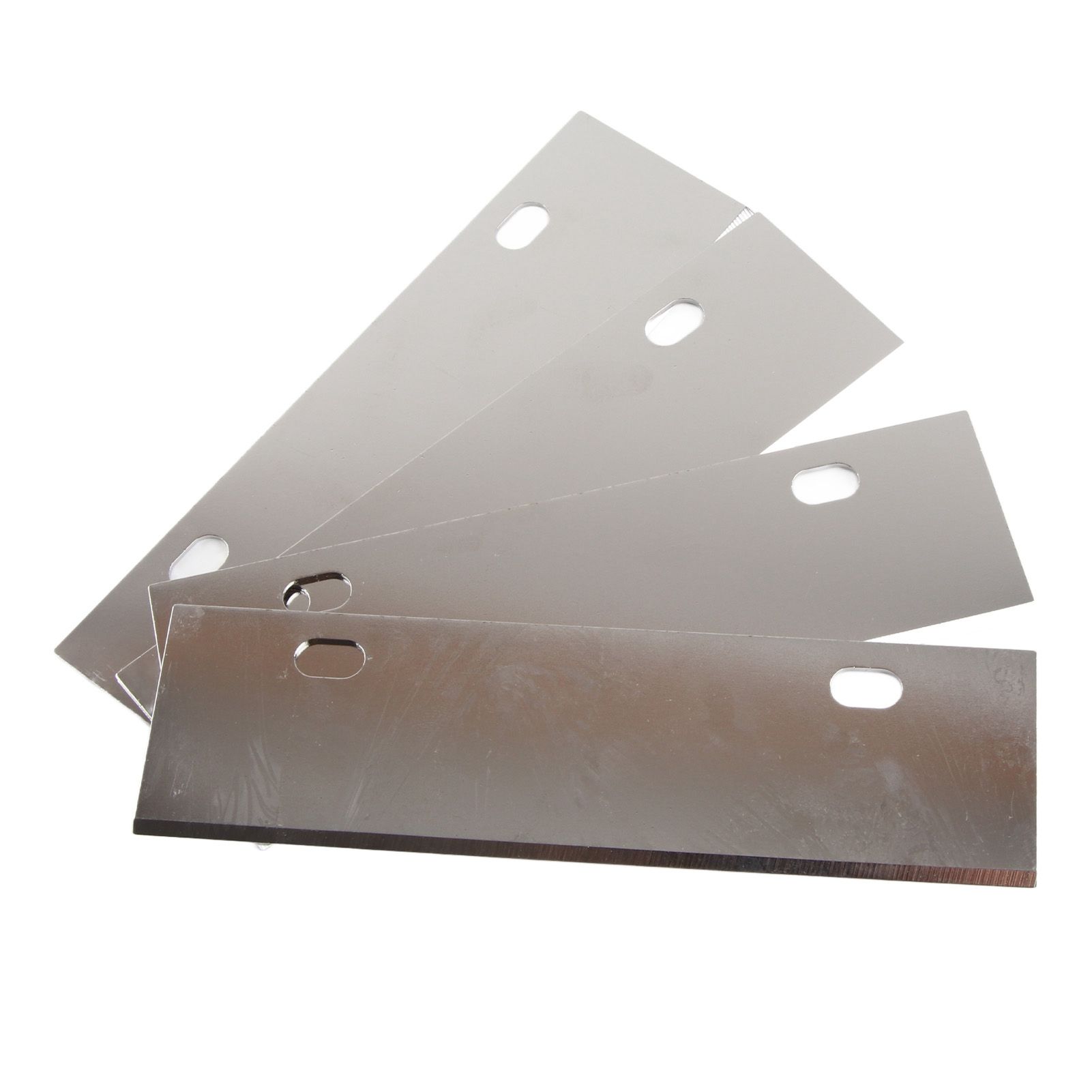 4PCS Grill Scraper Blades Stainless Steel Heavy Duty Griddle Scraper view 4