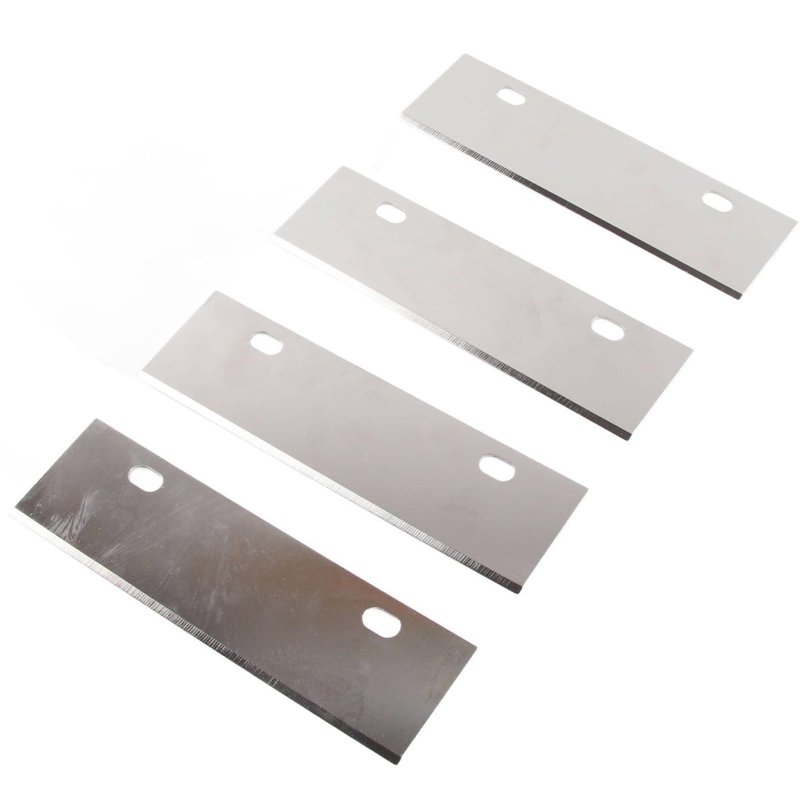 4PCS Grill Scraper Blades Stainless Steel Heavy Duty Griddle Scraper view 5
