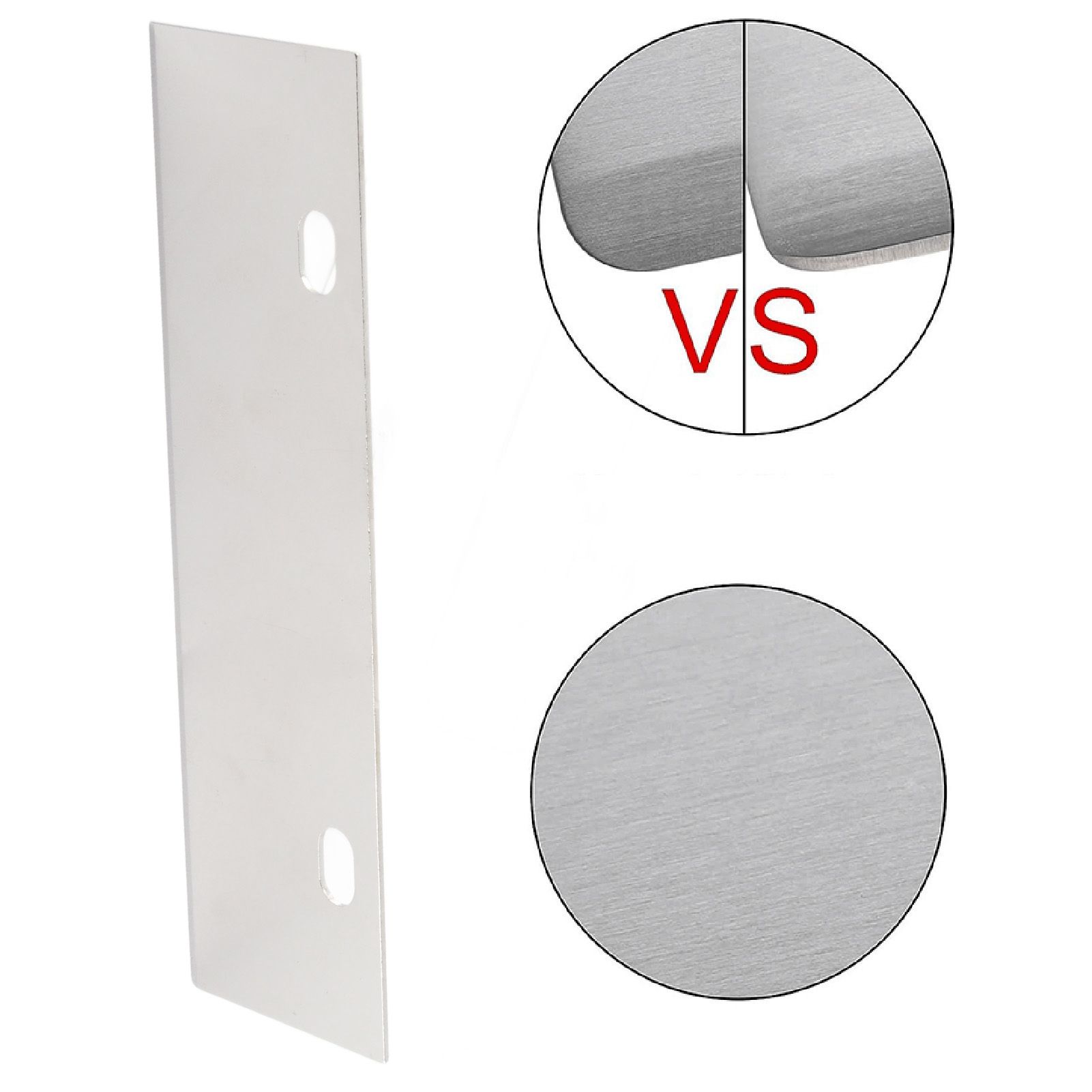 4PCS Grill Scraper Blades Stainless Steel Heavy Duty Griddle Scraper view 9