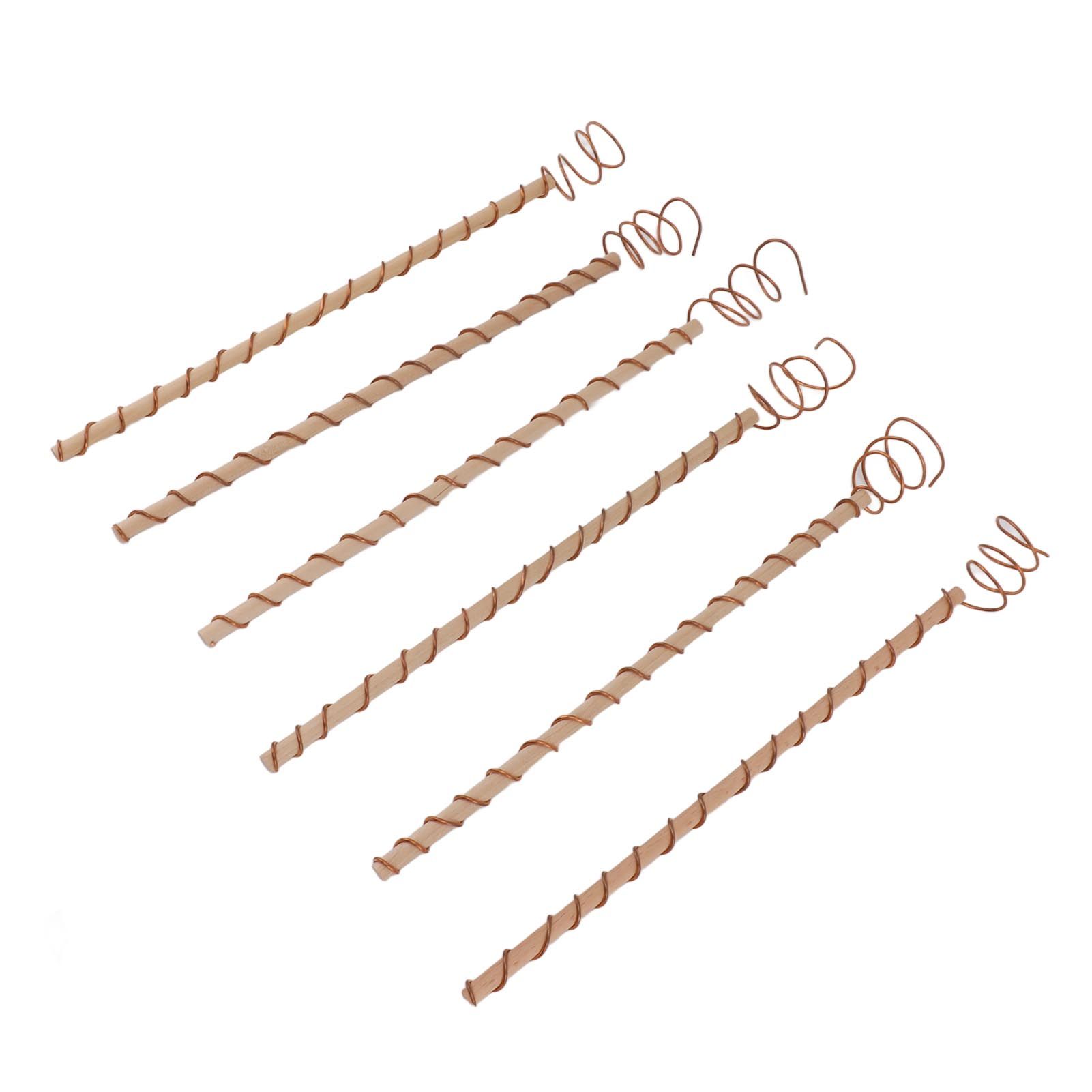 6PCS Electroculture Stakes Stable Support Garden Antenna Copper Coil for view 3
