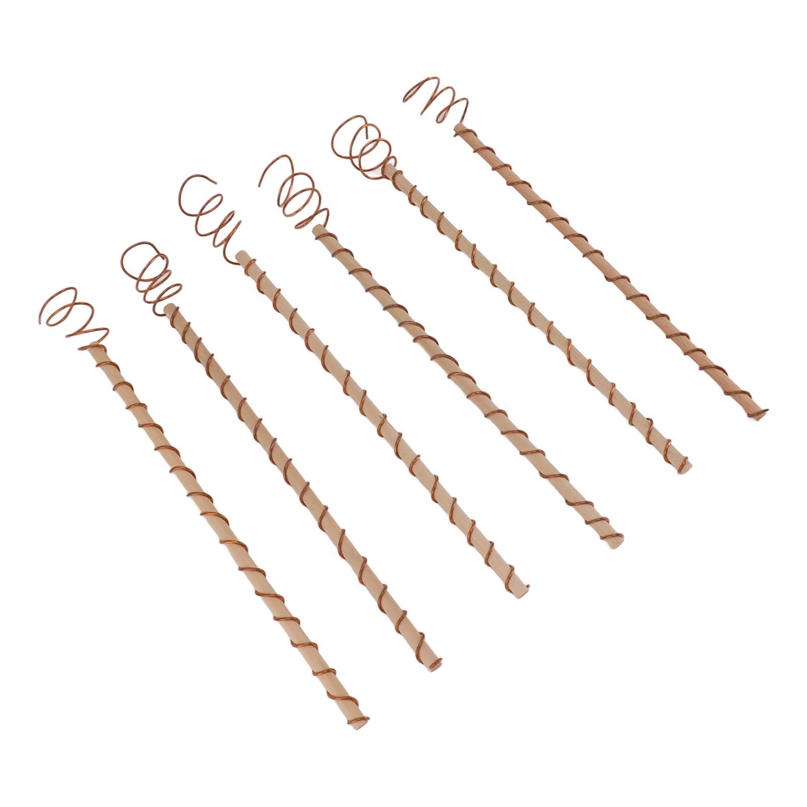 6PCS Electroculture Stakes Stable Support Garden Antenna Copper Coil for view 5