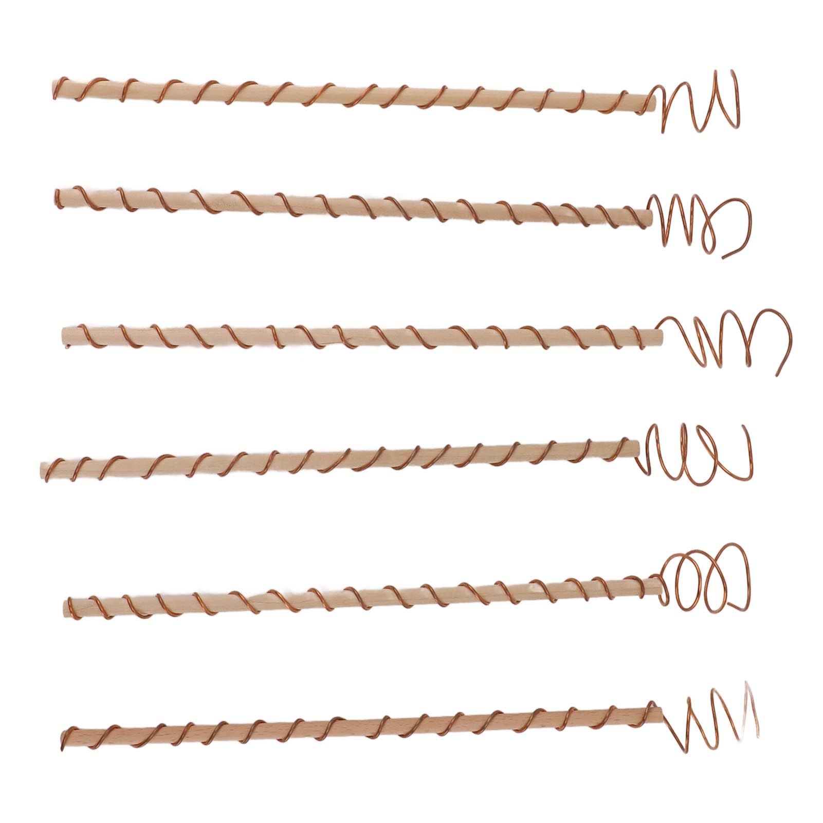 6PCS Electroculture Stakes Stable Support Garden Antenna Copper Coil for view 10