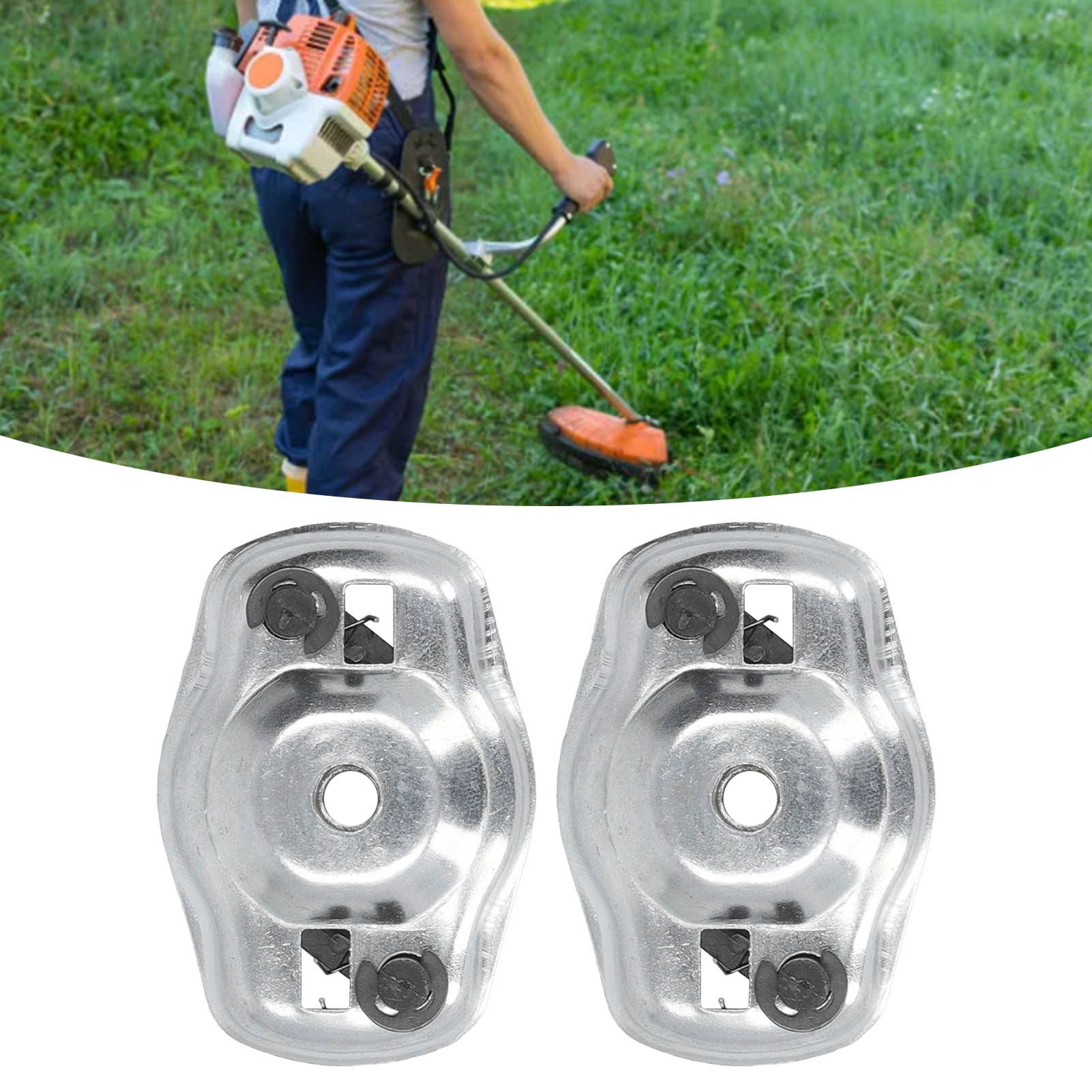 2PCS Trimmer Recoil Starter Pawl Pull Plate Dial Steel Replacement Lawn view 11