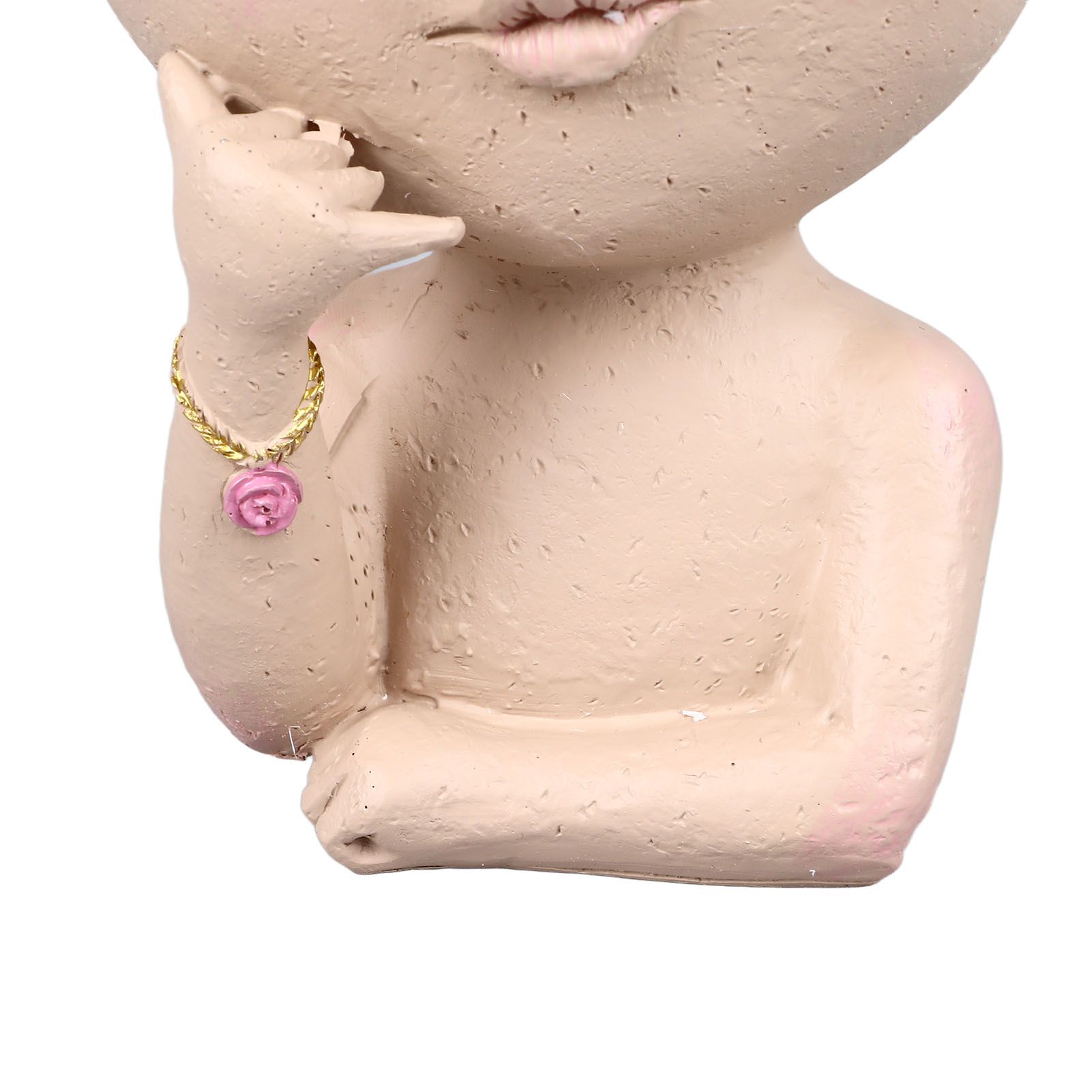Face Planter Pots Resin Home Head Planter Face Flower Pot Head Planter for view 14