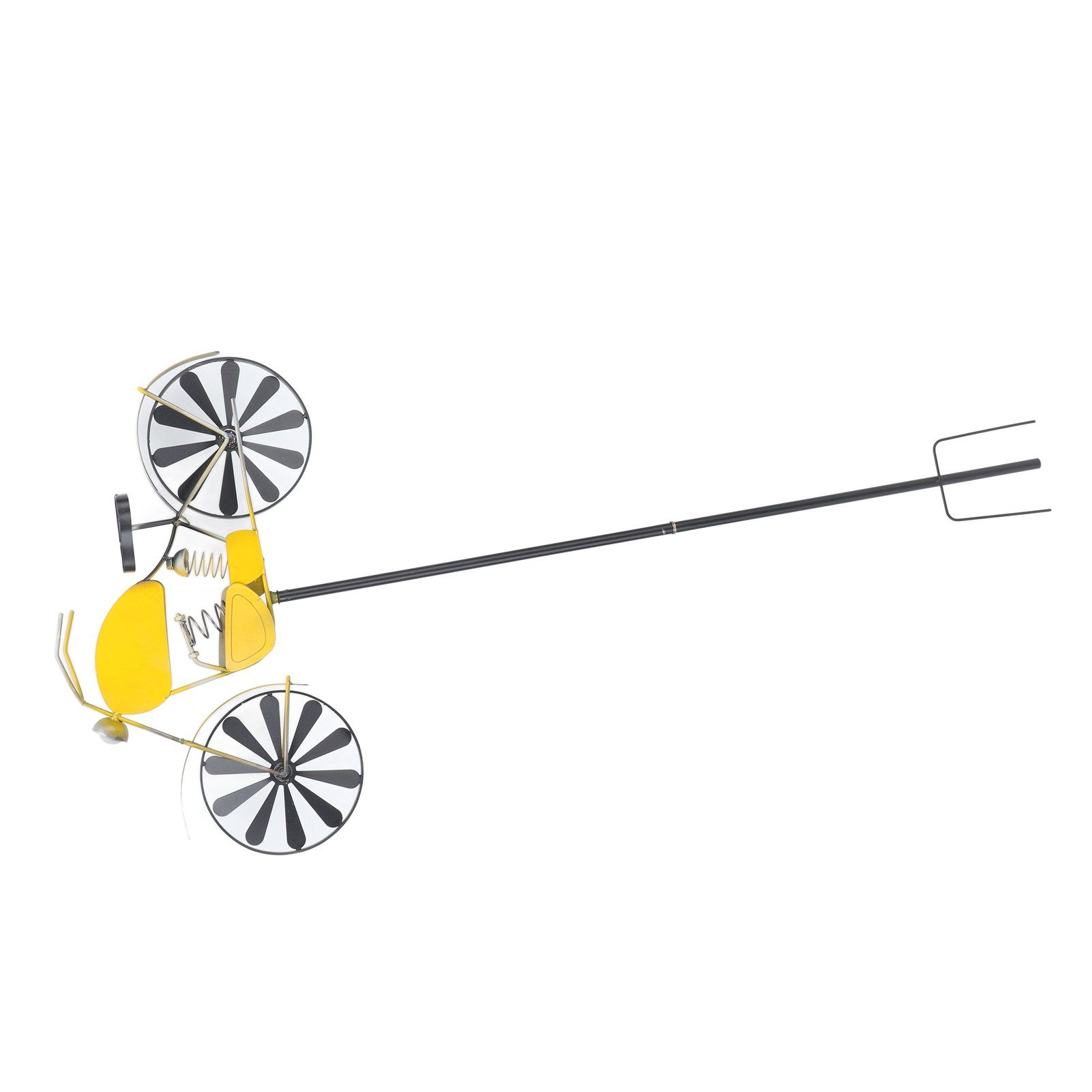 Motorcycle Wind Spinners Motorcycle Garden Spinner Vintage Style Stake view 7