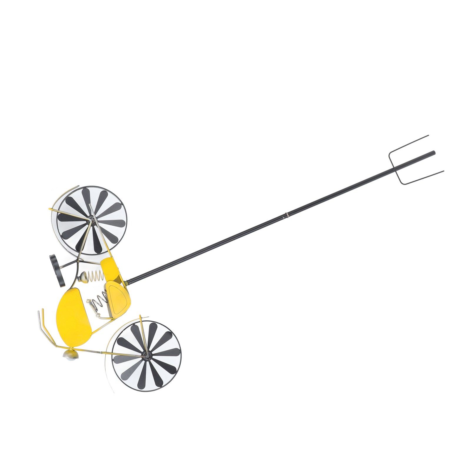 Motorcycle Wind Spinners Motorcycle Garden Spinner Vintage Style Stake view 8