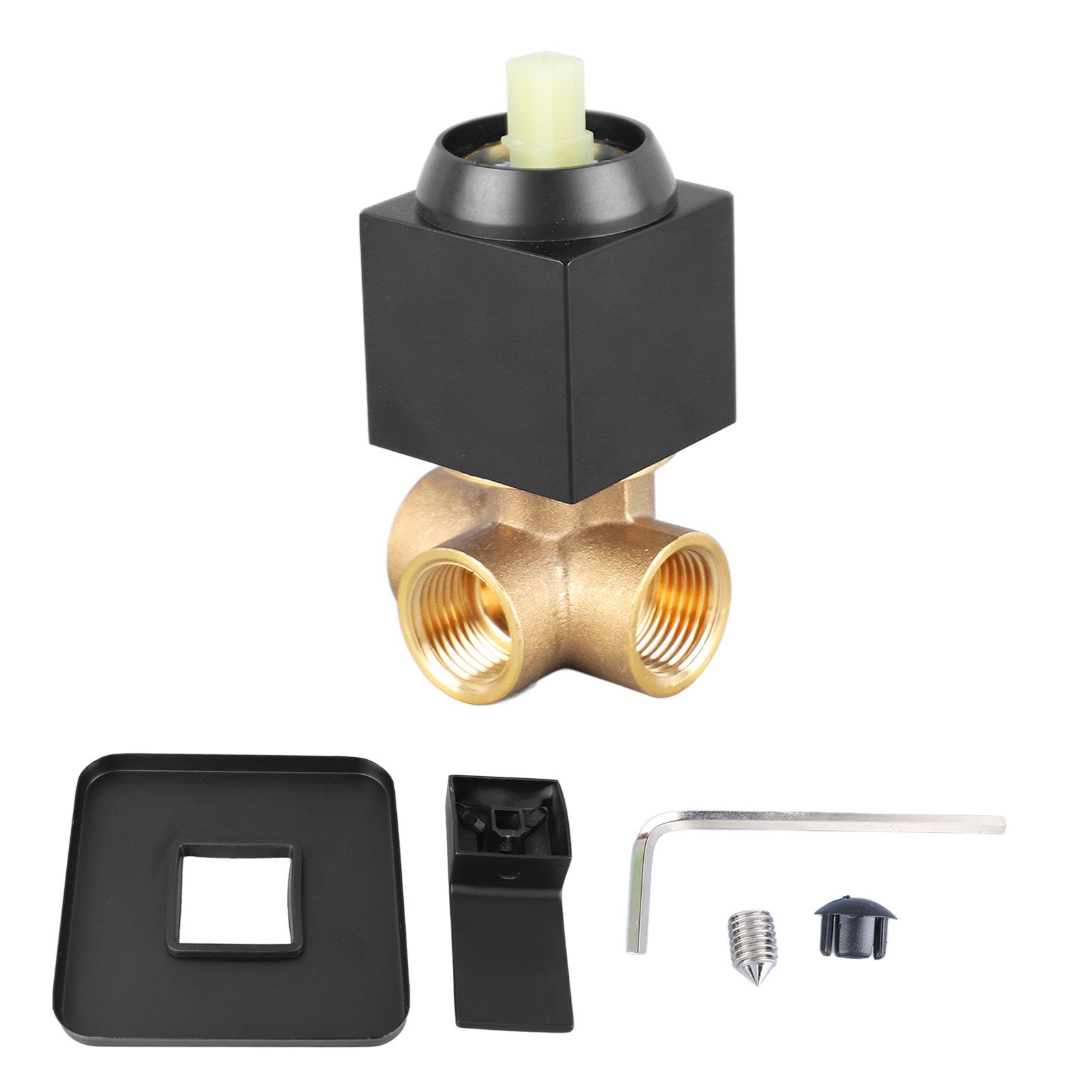 Shower Mixer Valve Wall Mount Concealed Rough In Kit Bathroom Tub Copper