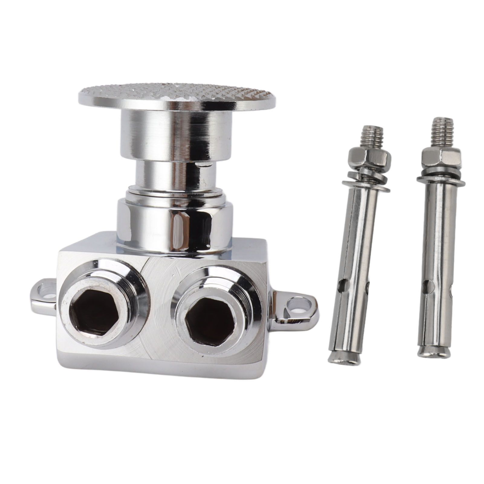 Foot Pedal Valve Copper Touchless Foot Pedal Water Valve Set for Basin Water — image 1