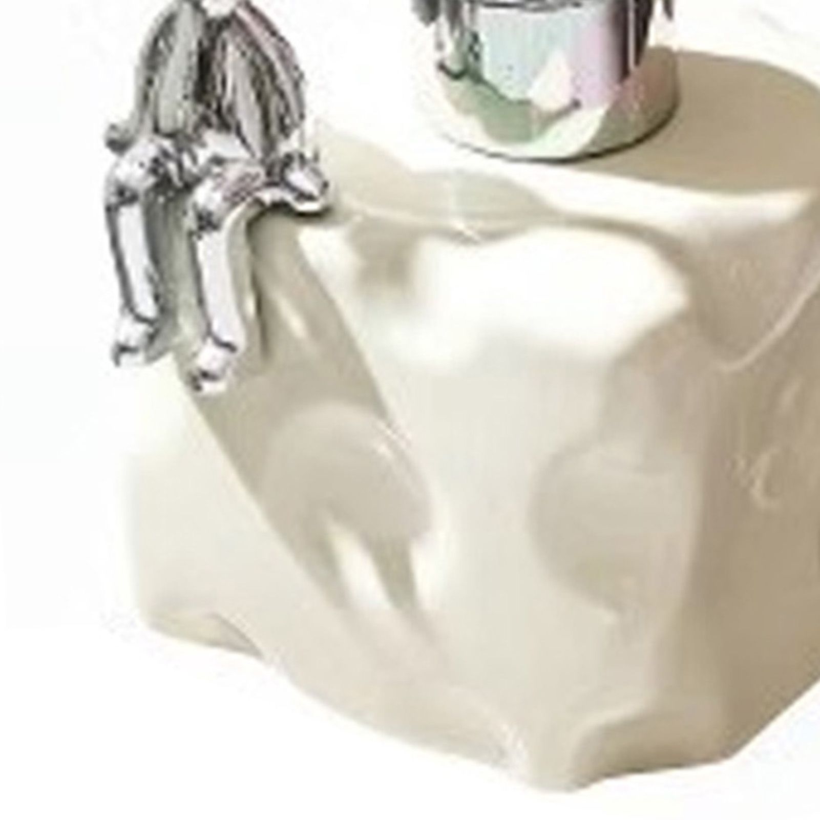 Shampoo Dispenser Bottle Ceramic Large Capacity Home Decoration with Pump for view 11
