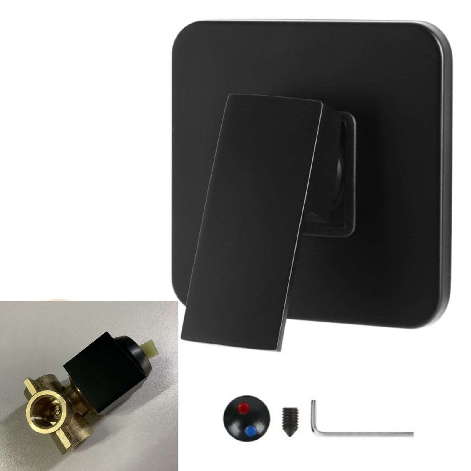Shower Valves Wall Mount Copper Faucet Shower Rough In Valve Bathroom Trim Kit view 11