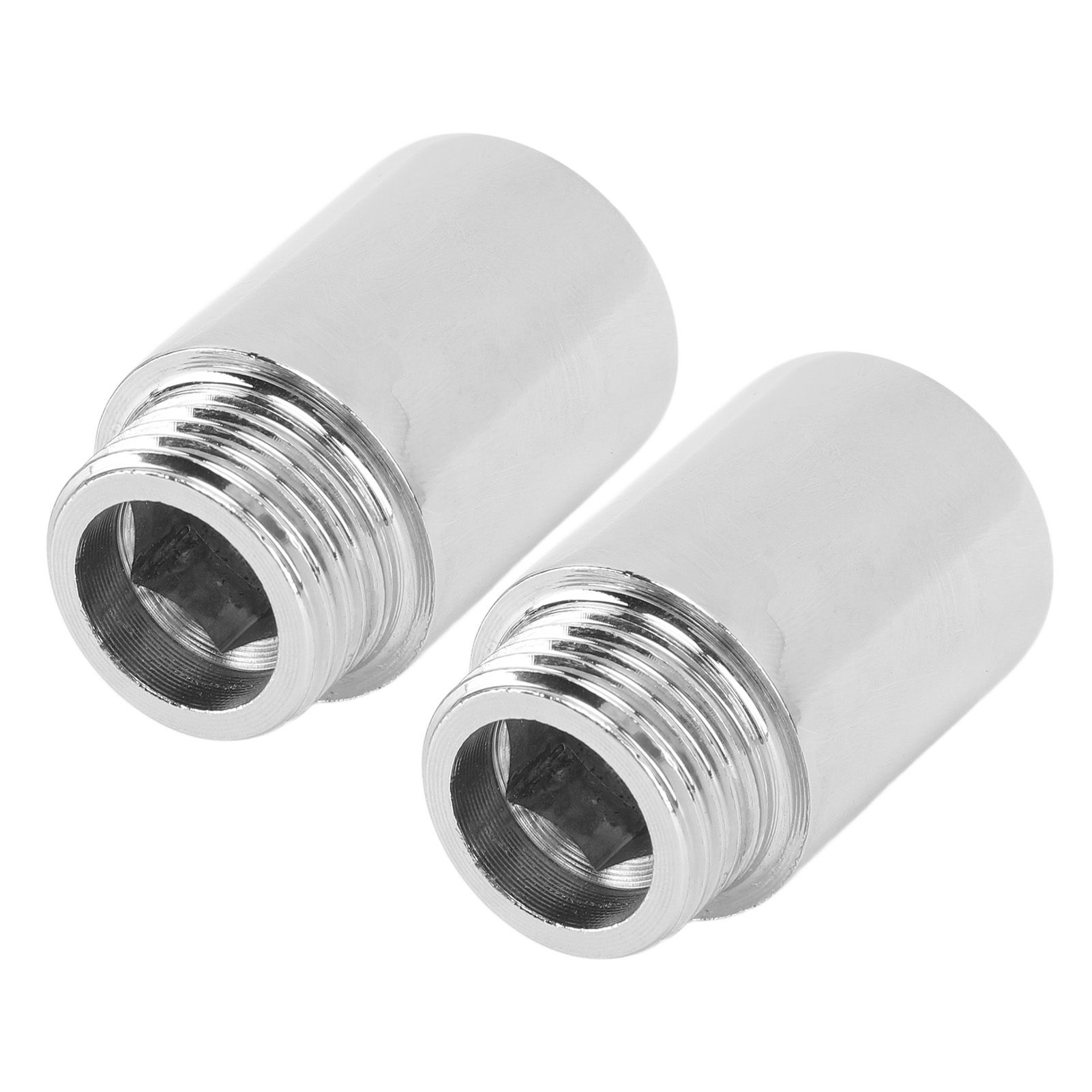 2PCS Shower Arm Extension Stainless Steel Chrome Plating Shower Head Extension view 5