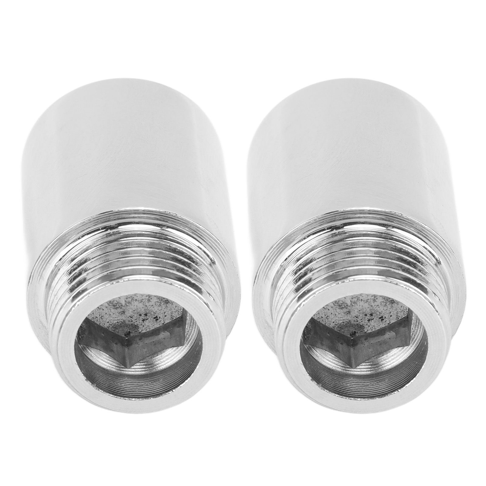 2PCS Shower Arm Extension Stainless Steel Chrome Plating Shower Head Extension view 6
