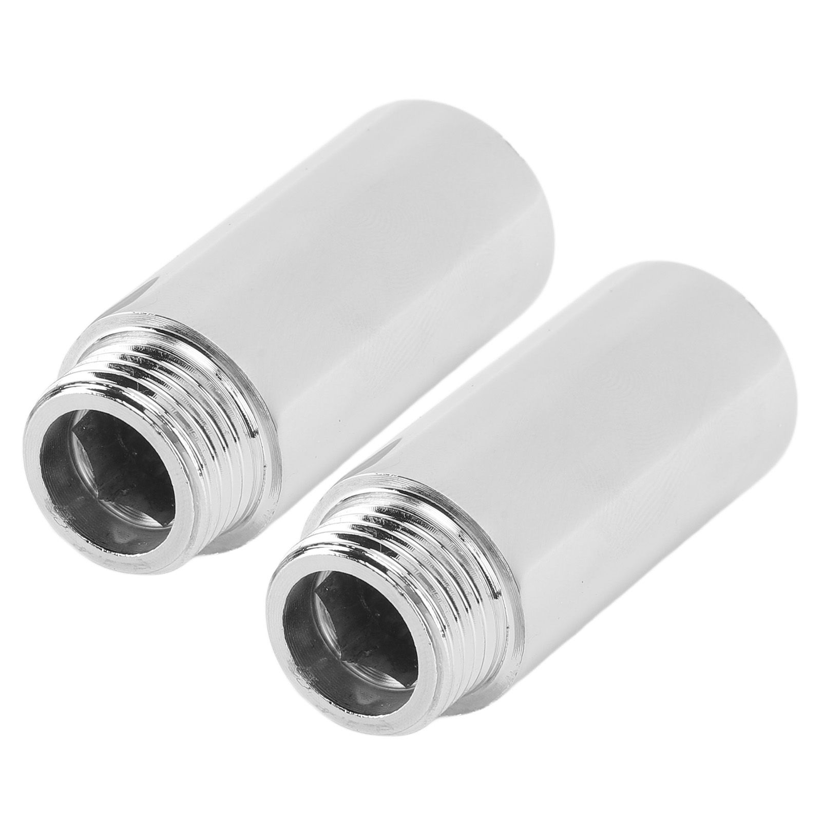 2PCS Shower Arm Extension Stainless Steel Chrome Plating Shower Head Extension view 4