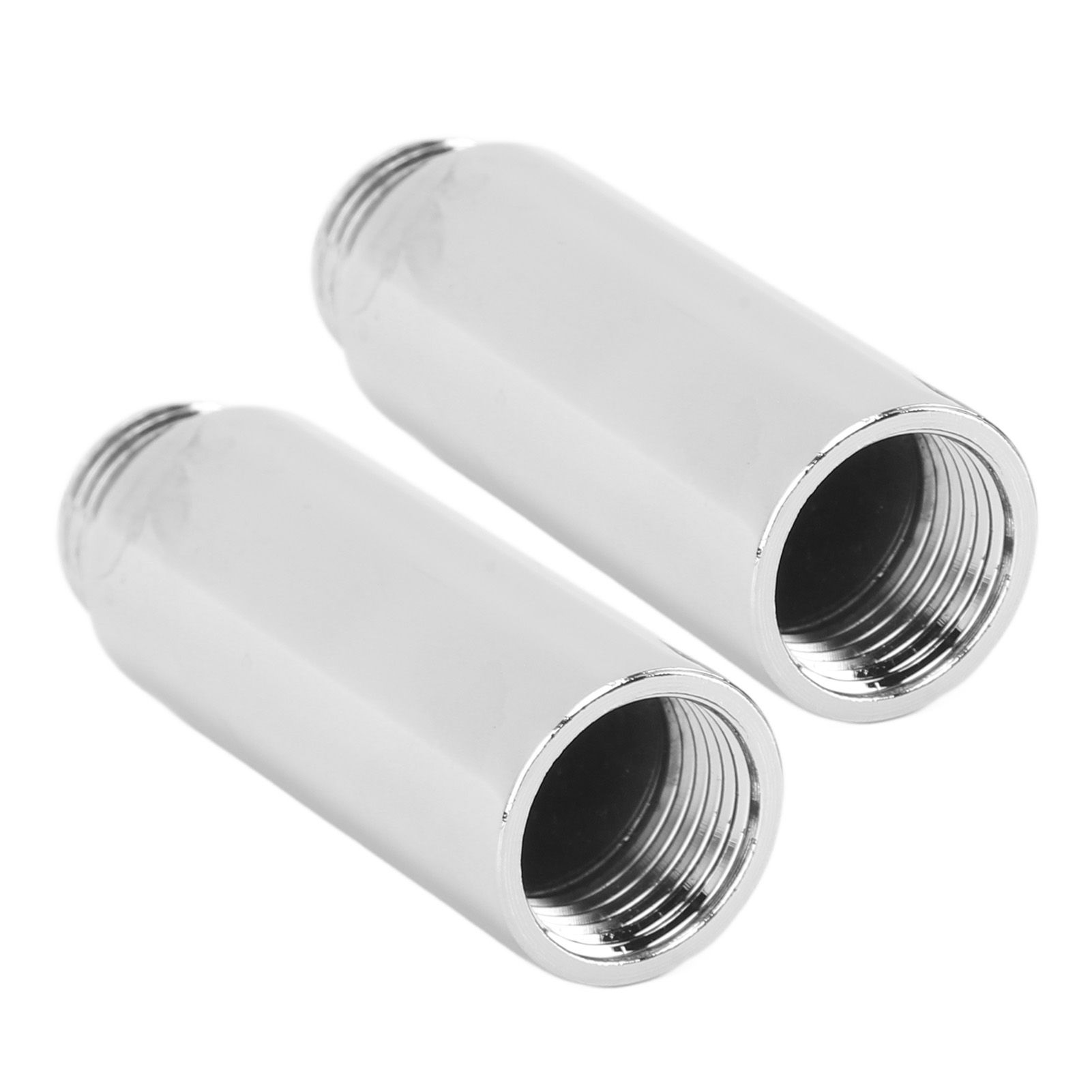 2PCS Shower Arm Extension Stainless Steel Chrome Plating Shower Head Extension view 8