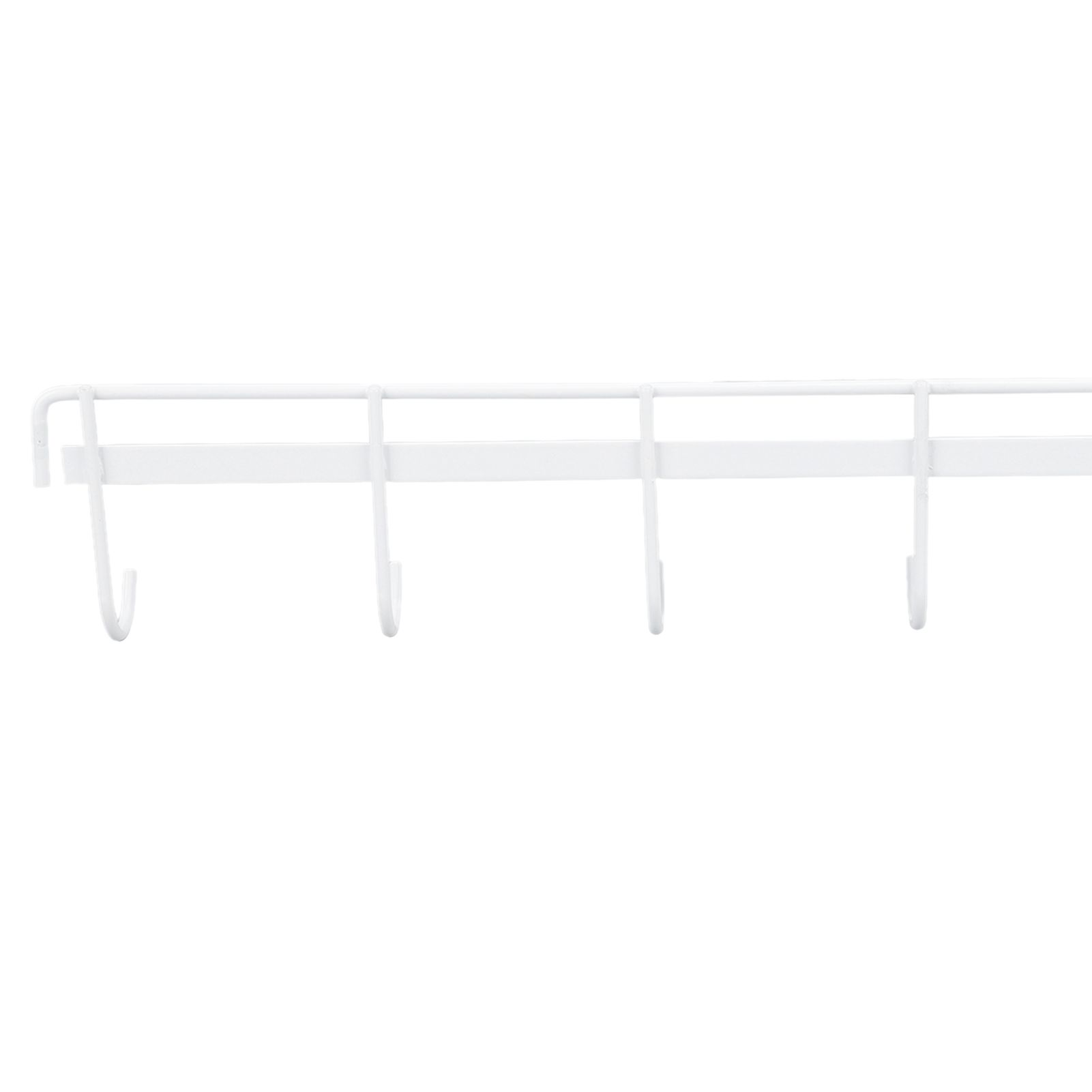 2pcs Wall Mounted Coat Rack Stainless Steel Wall Hanging Coat Hook Rail with 6 view 15