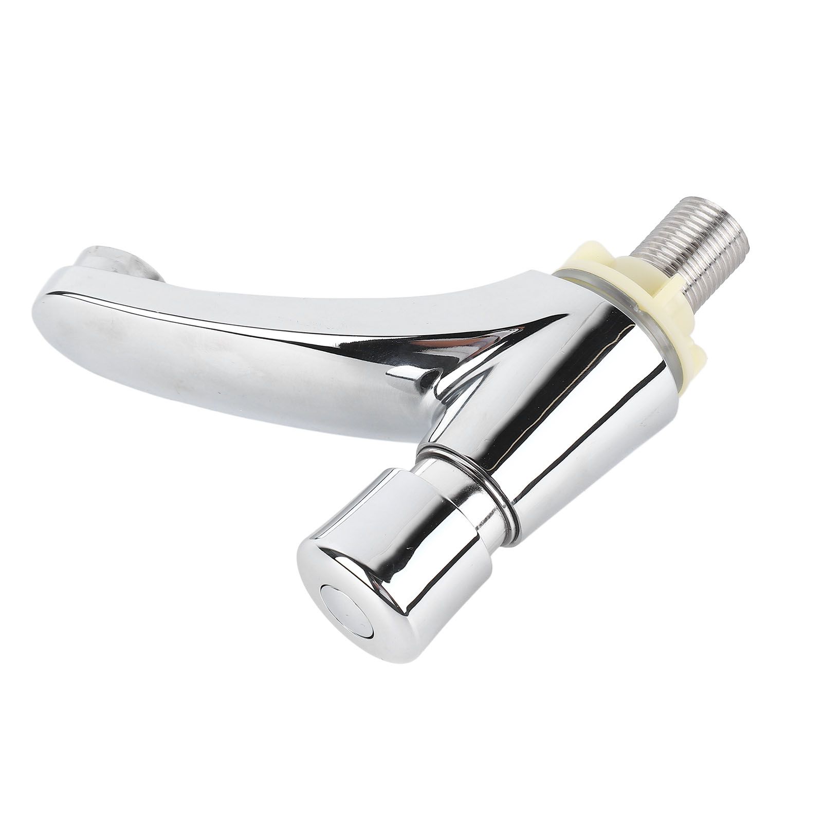 Time Delay Basin Sink Faucet Copper Alloy Push Switch Water Saving Tap for view 4
