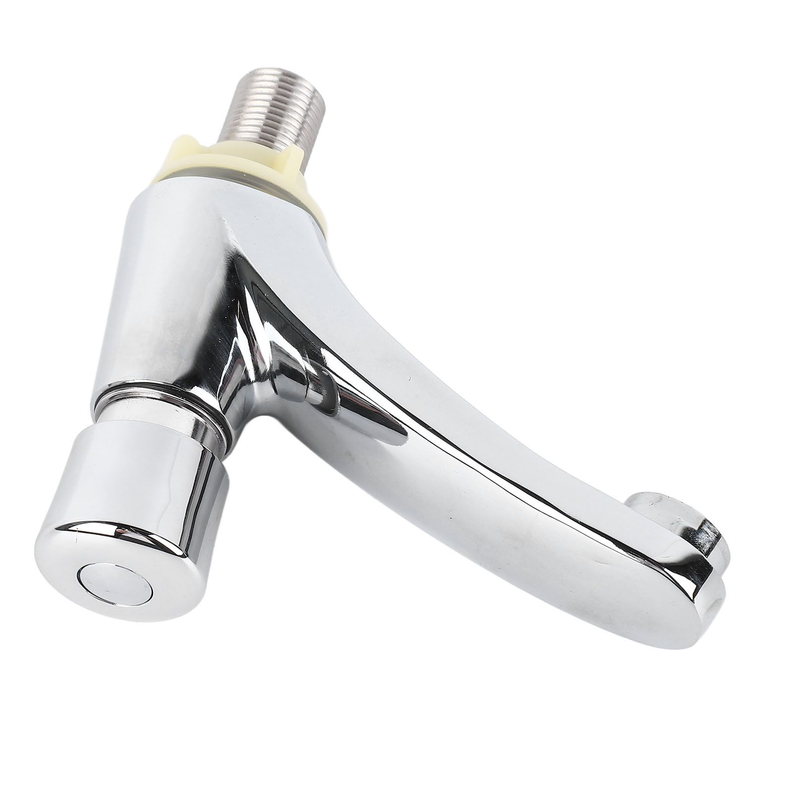 Time Delay Basin Sink Faucet Copper Alloy Push Switch Water Saving Tap for view 9