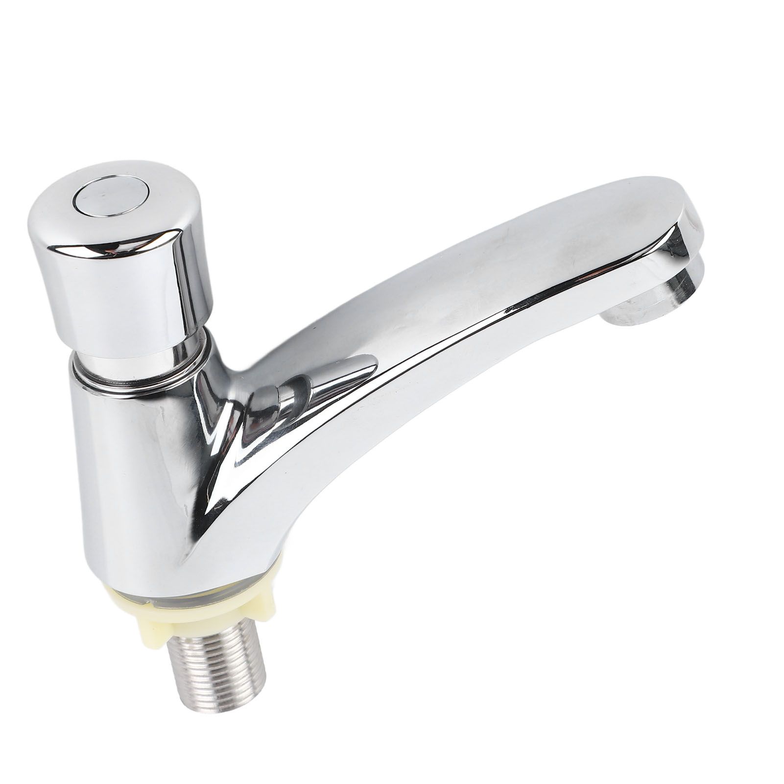 Time Delay Basin Sink Faucet Copper Alloy Push Switch Water Saving Tap for view 10