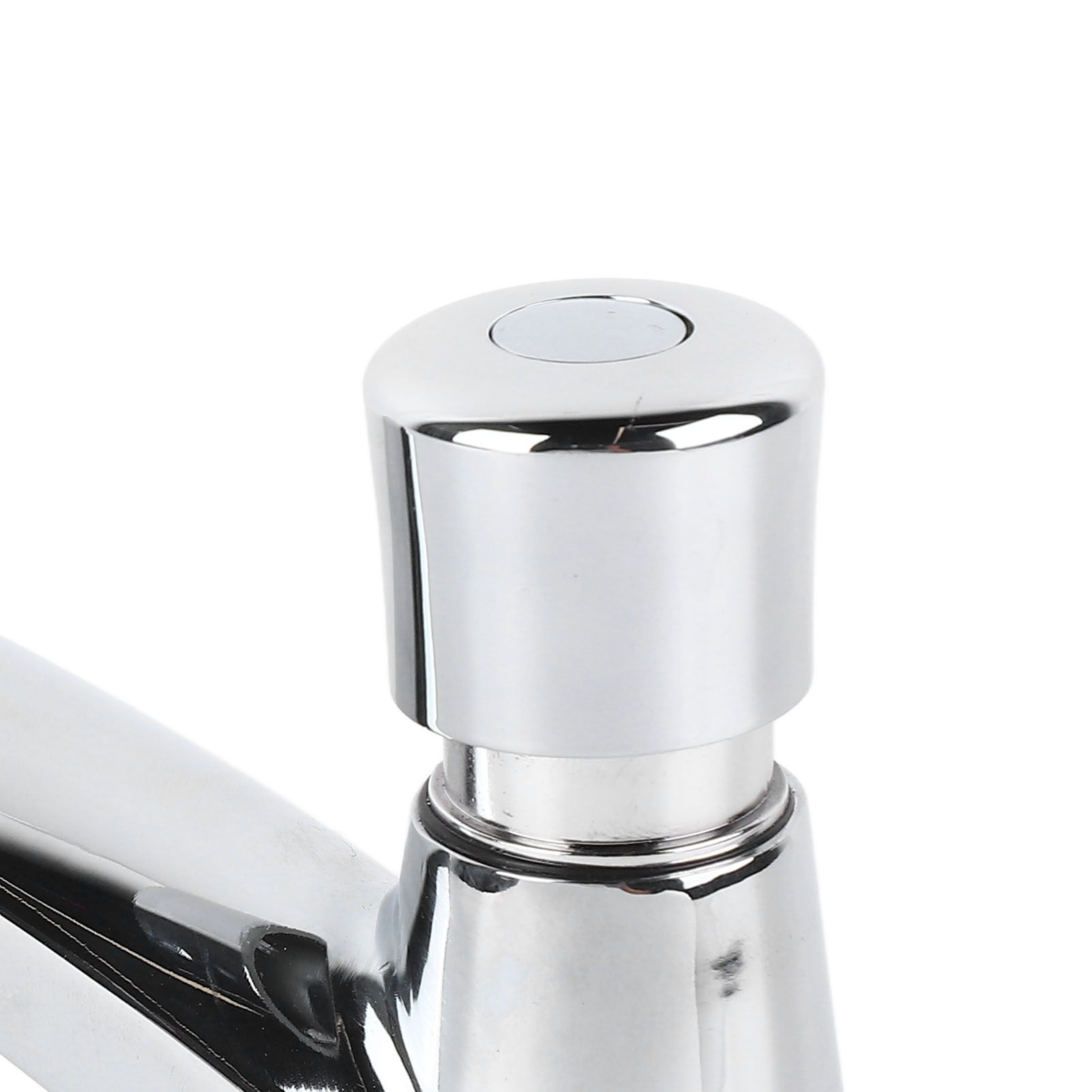 Time Delay Basin Sink Faucet Copper Alloy Push Switch Water Saving Tap for view 13