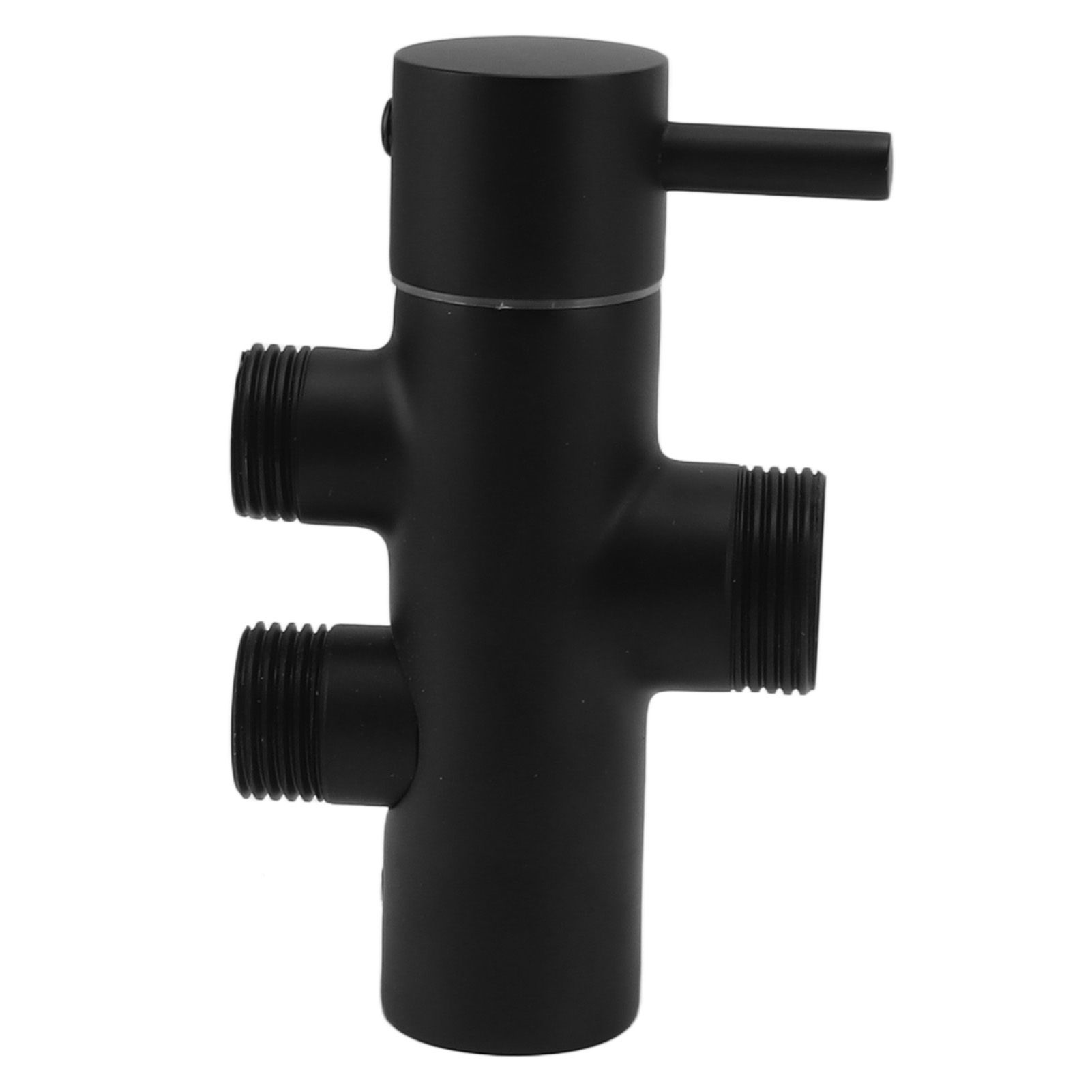 Shower Head Diverter Black Rustproof Leakproof Wall Mounted Shower Arm view 2