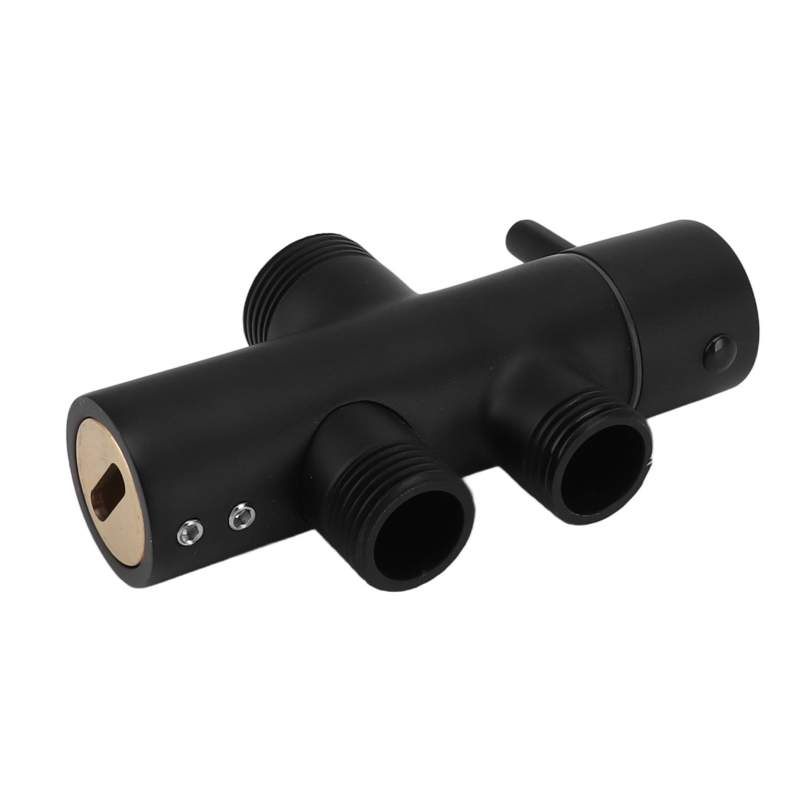 Shower Head Diverter Black Rustproof Leakproof Wall Mounted Shower Arm view 7