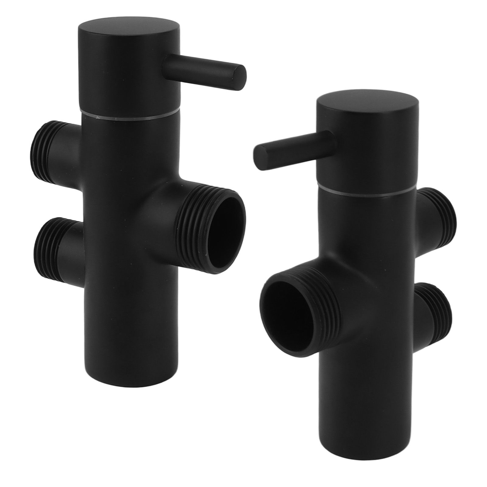 Shower Head Diverter Black Rustproof Leakproof Wall Mounted Shower Arm view 9
