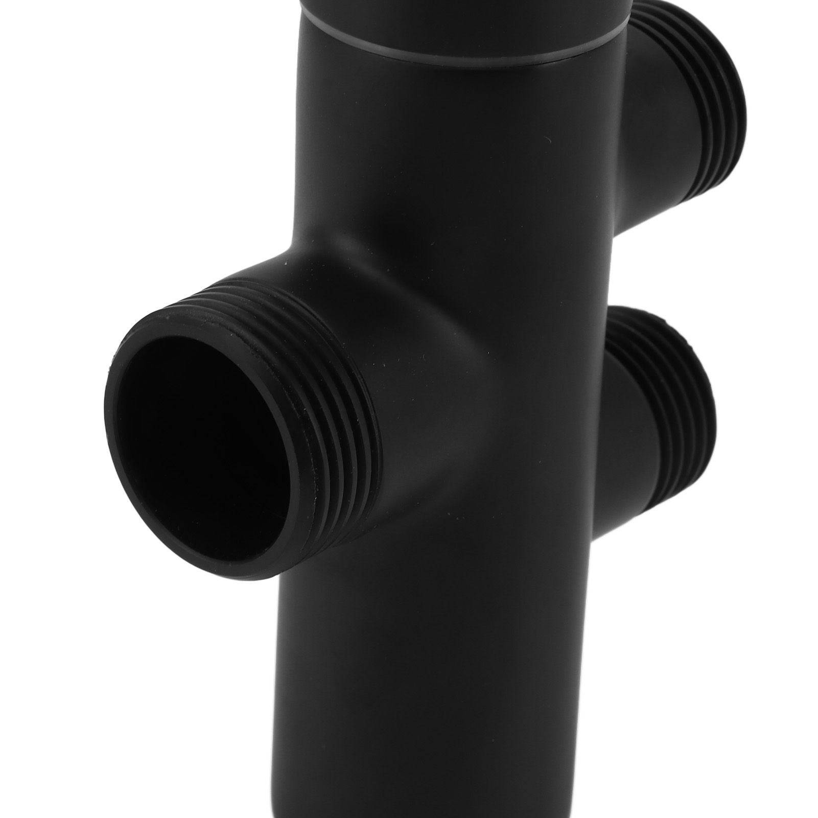 Shower Head Diverter Black Rustproof Leakproof Wall Mounted Shower Arm view 15