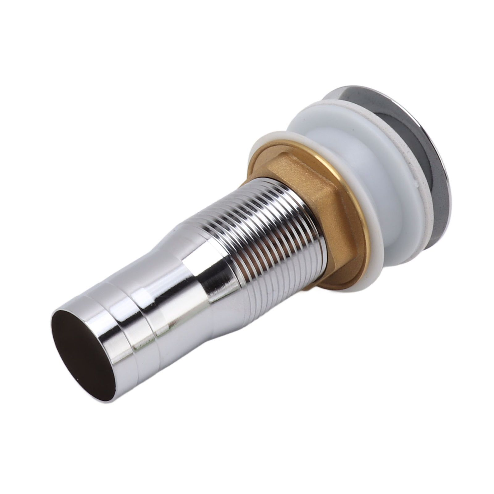 Bathroom Sink Drain Stainless Steel Polished Electroplated Flip Top Anti view 6