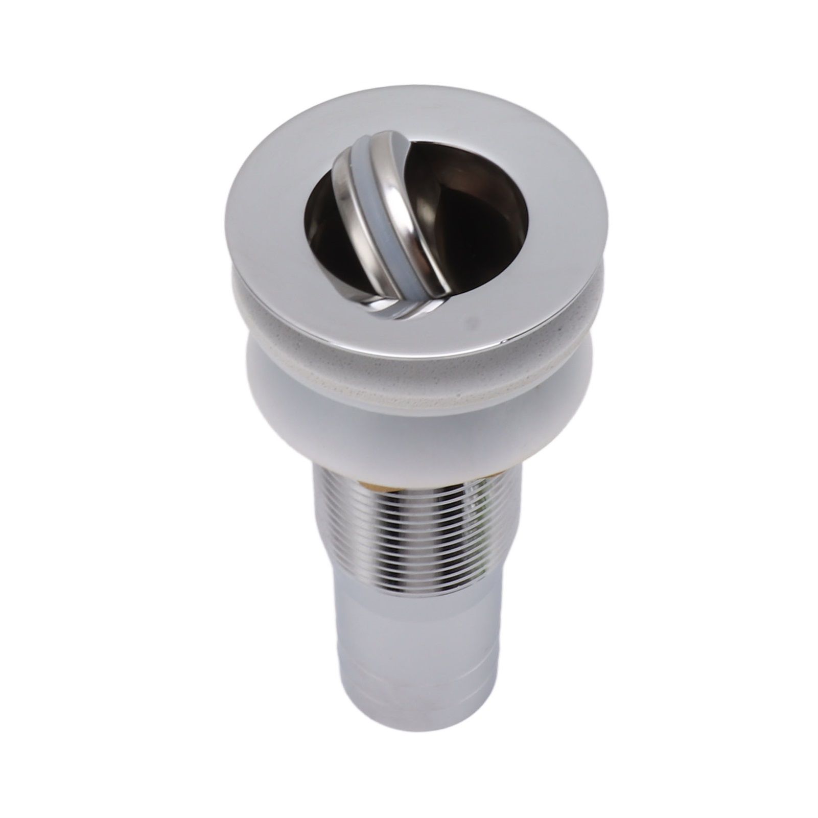 Bathroom Sink Drain Stainless Steel Polished Electroplated Flip Top Anti view 7