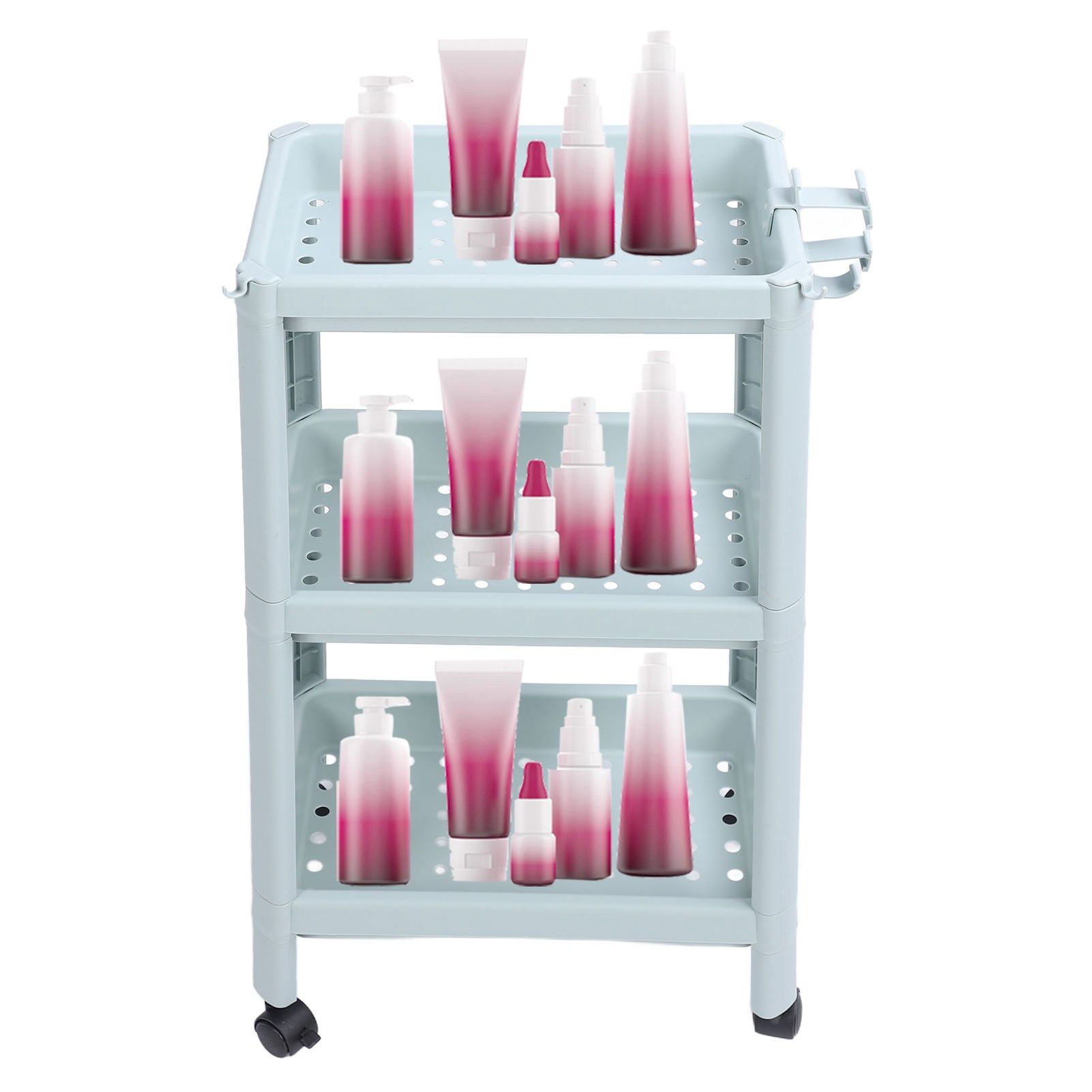 Bathroom Floor Storage Shelf Bathroom Storage Open Shelf Unit Freestanding view 11