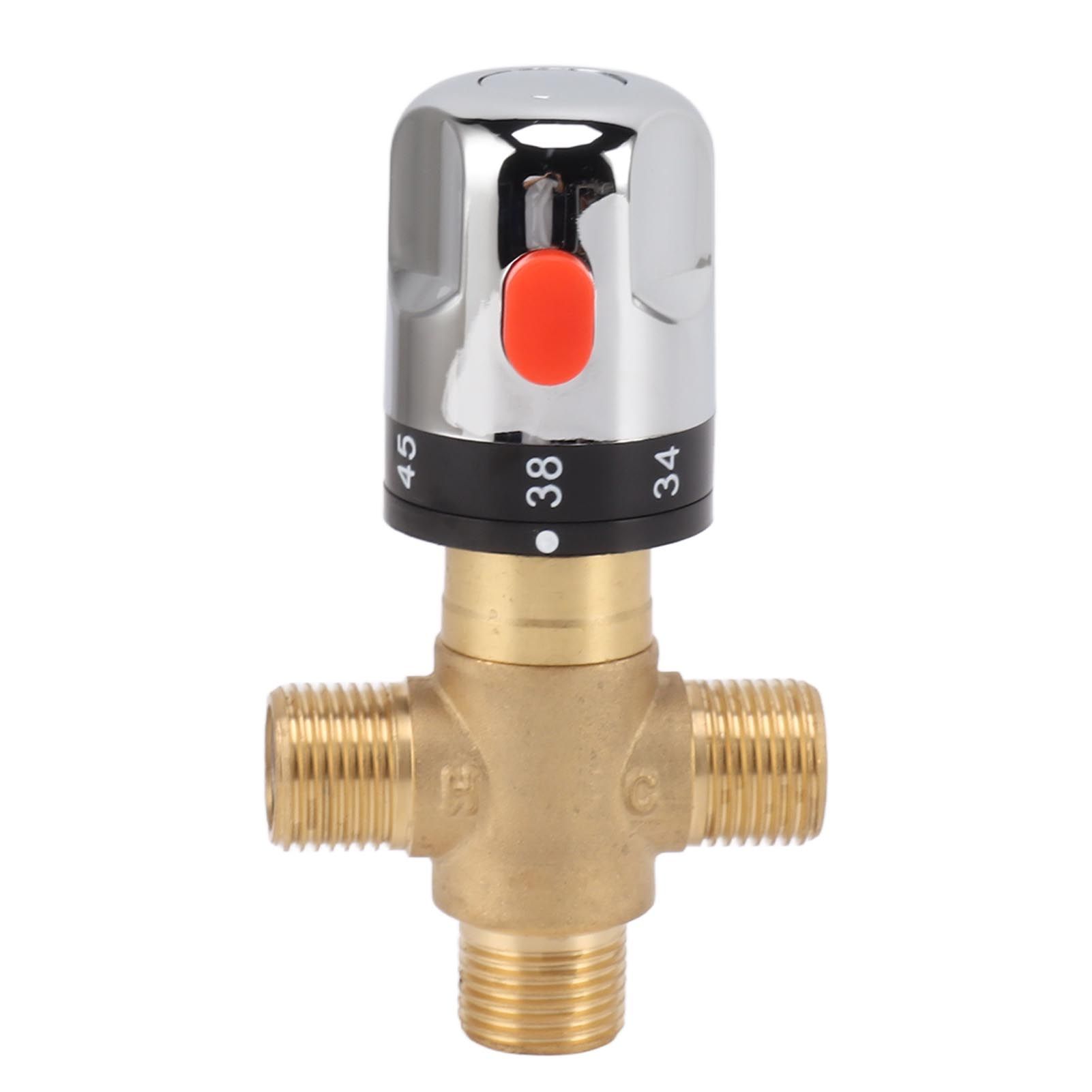 Thermostatic Mixing Valve Brass Shower Mixing Valve Hot and Cold Water